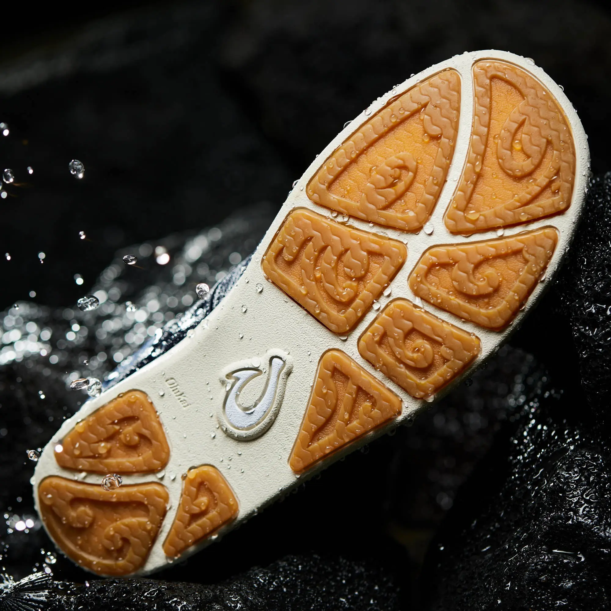 Nohea Moku Men's Boat Shoes - Deepest Depths / White Sand - Image 9