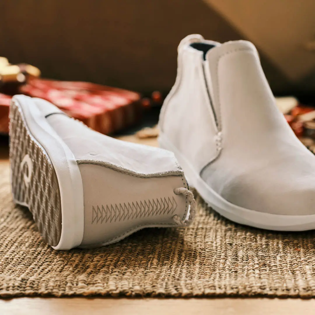Hawai'iloa Manu Hope Women's Booties- Chalk / Off White - Image 8