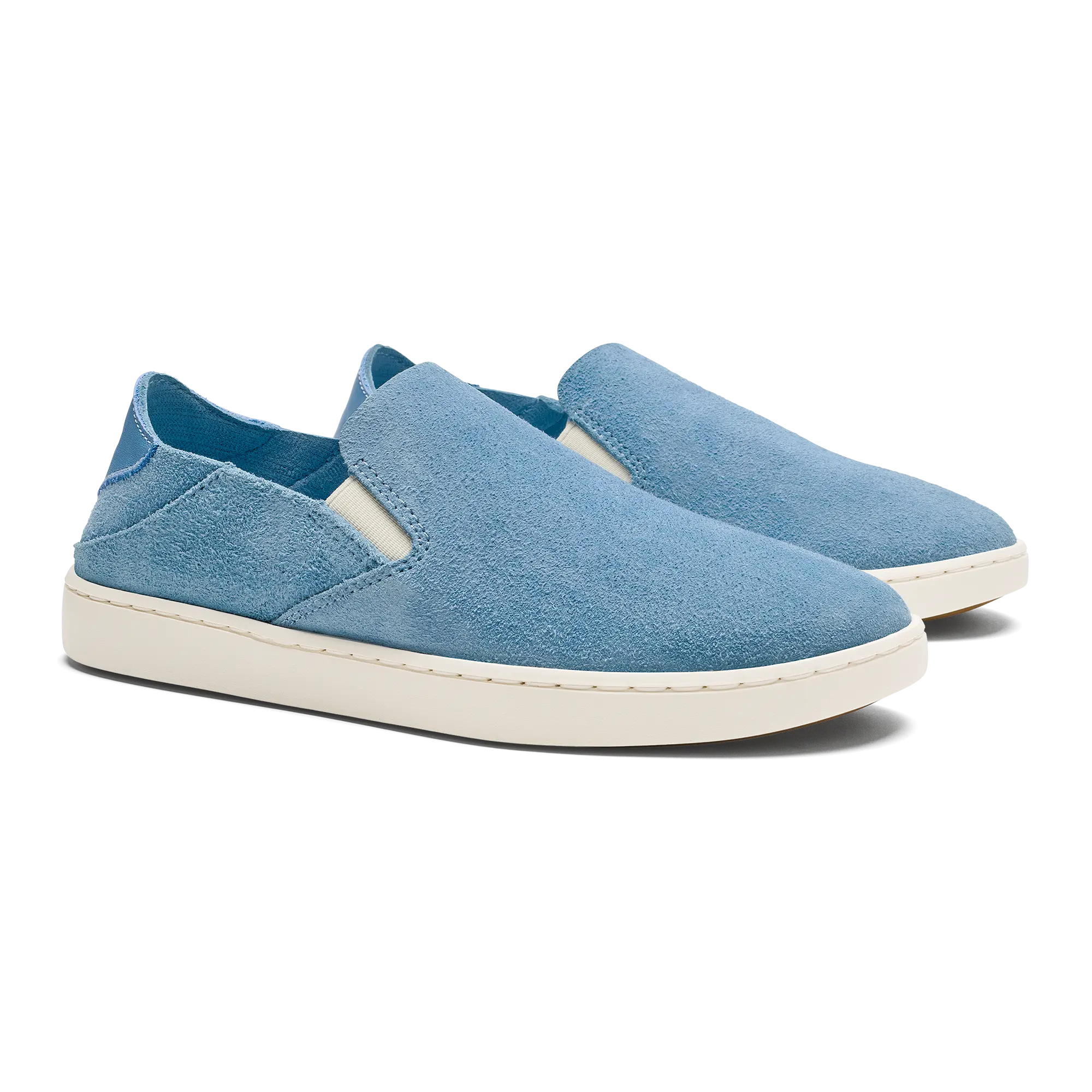 Pehuea Luxe Women's Suede Sneakers - Blissful Blue - Image 5