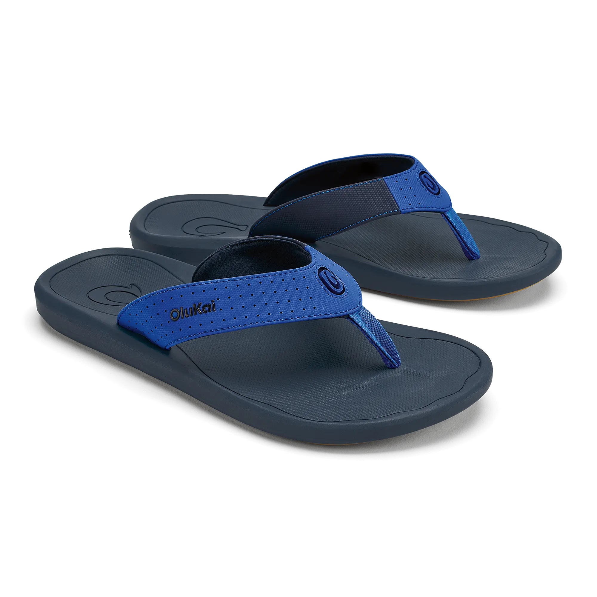Ki'i Men's Water Ready Beach Sandals - Blossom / Mood Indigo - Image 2