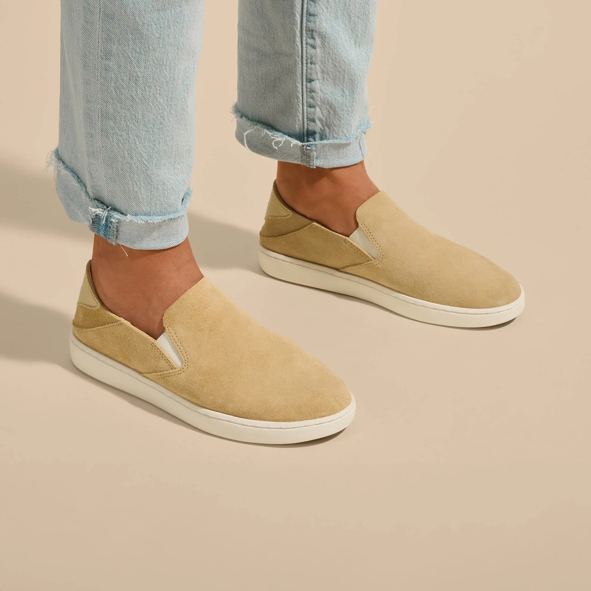 Pehuea Luxe Women's Suede Shoes - Toasted Coconut - Image 2