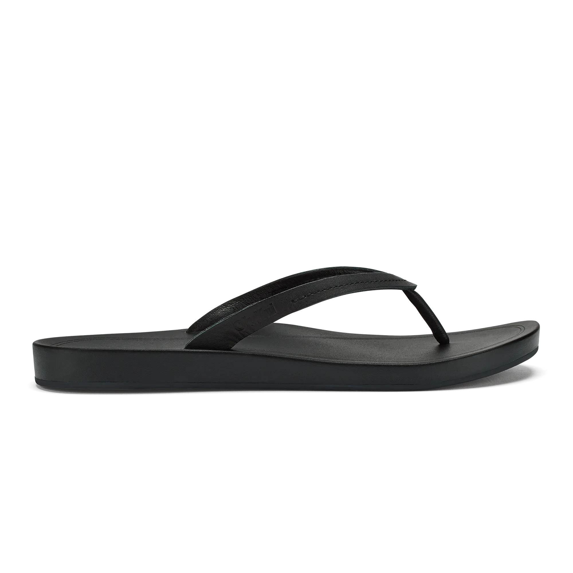 Lalahi Women's Leather Sandals - Lava Rock