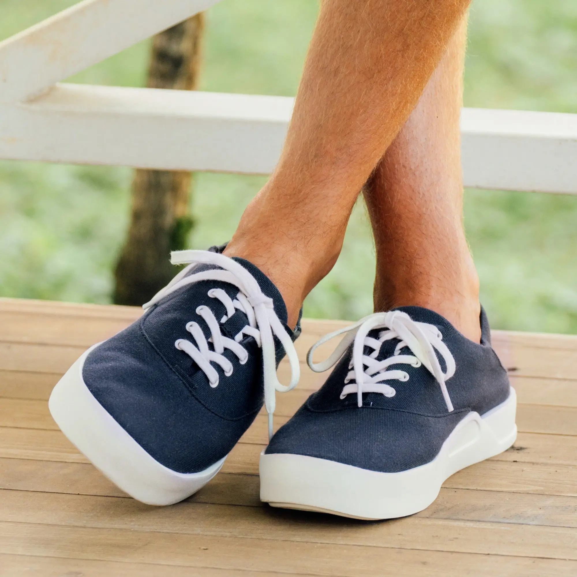 Tradewind Men's Breathable Sneakers - Mood Indigo - Image 2