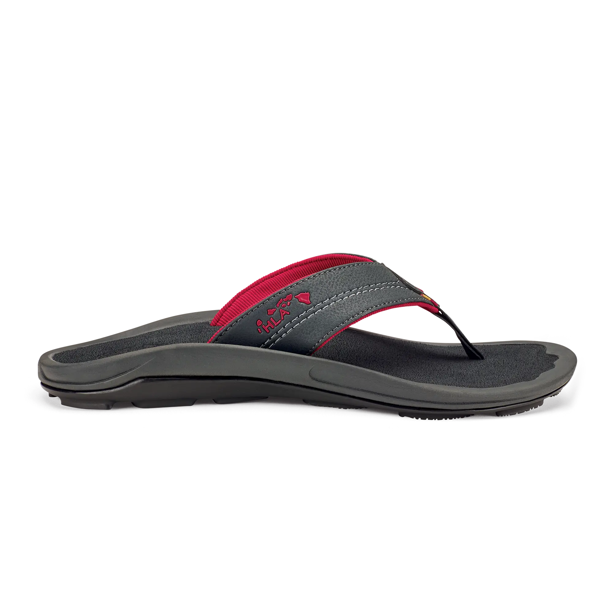 K  p   Men's Comfortable Beach Sandals - Dark Shadow