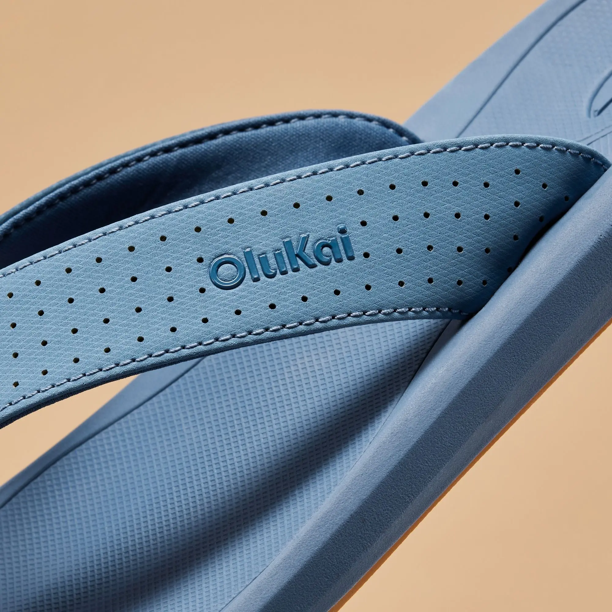 Ki'i Men's Water Ready Beach Sandals - Blissful Blue / Blue Fog - Image 4