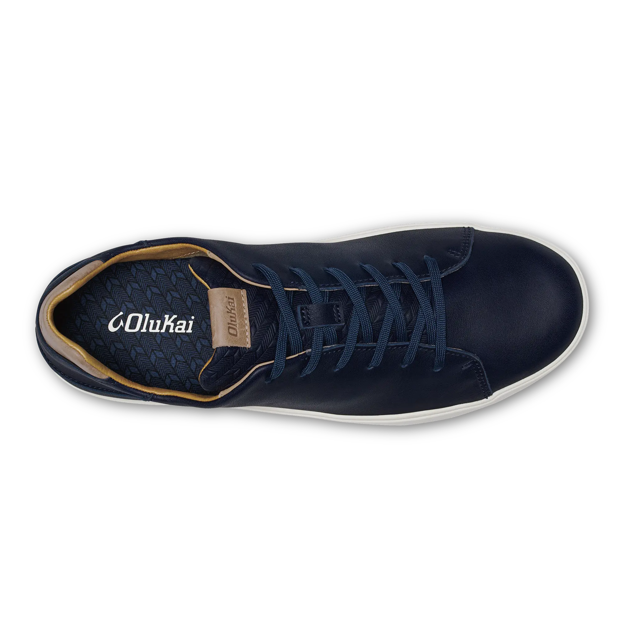 Lae'ahi L 'Ili Men's Leather Sneakers - Trench Blue - Image 6
