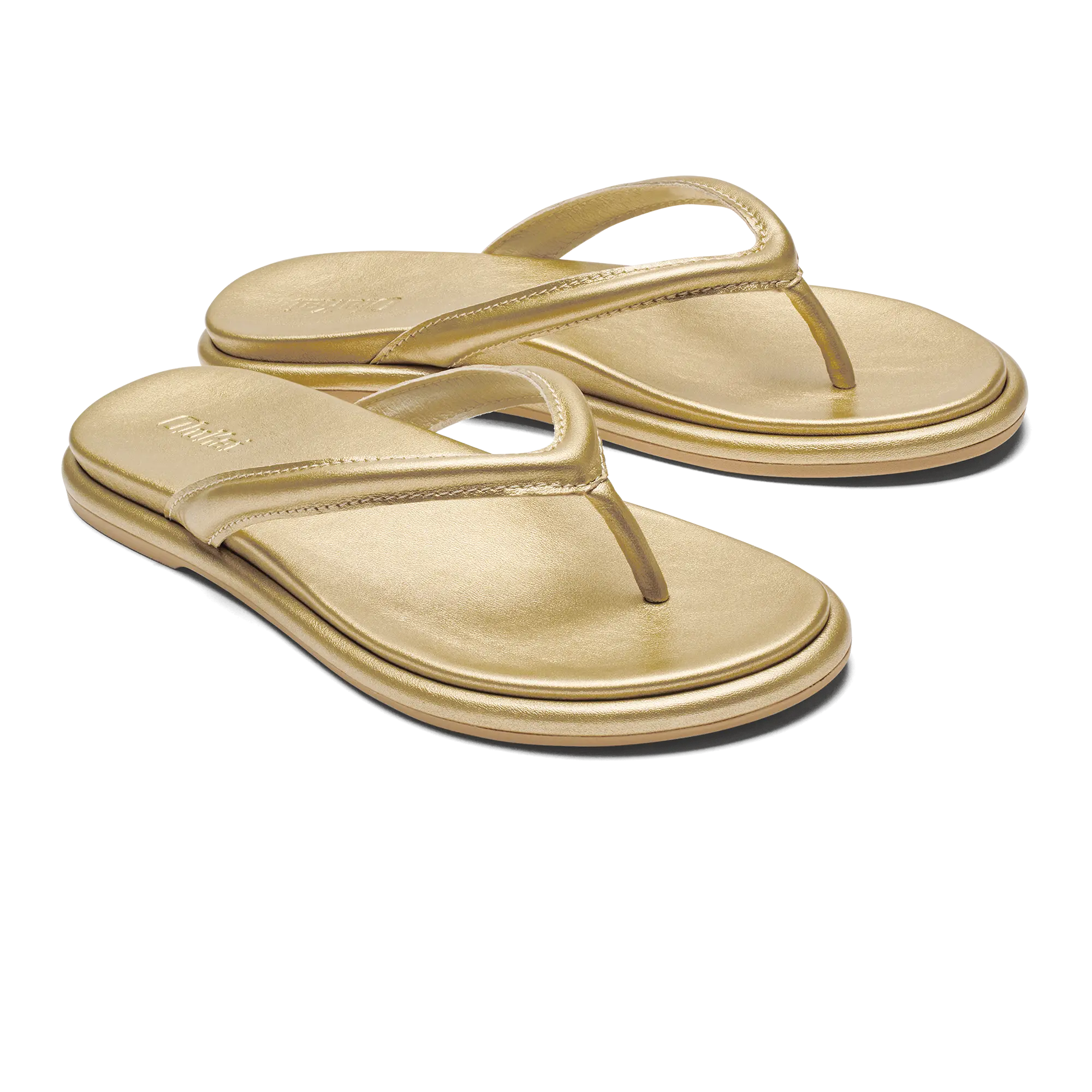Tiare Women's Leather Beach Sandals - Bubbly - Image 6