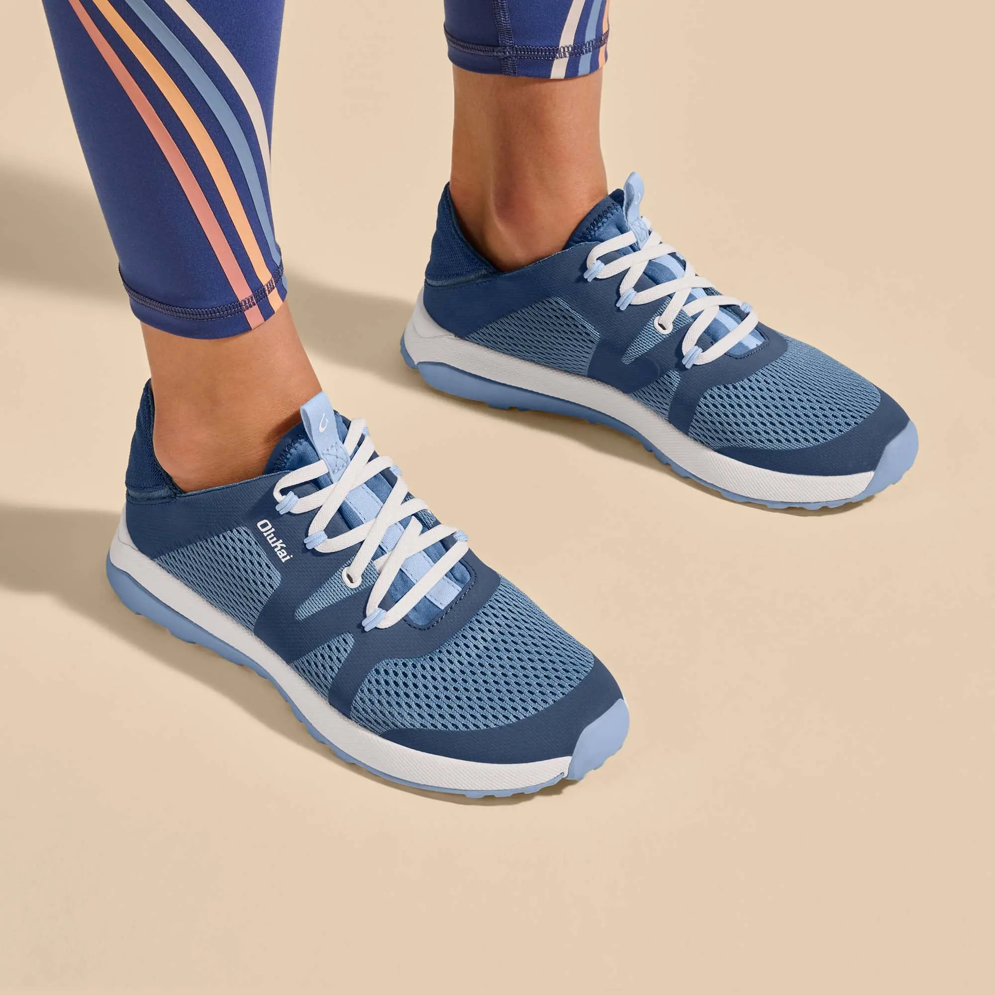 Huia Women's Athleisure Shoes - Vintage Blue / Sea Ice - Image 2