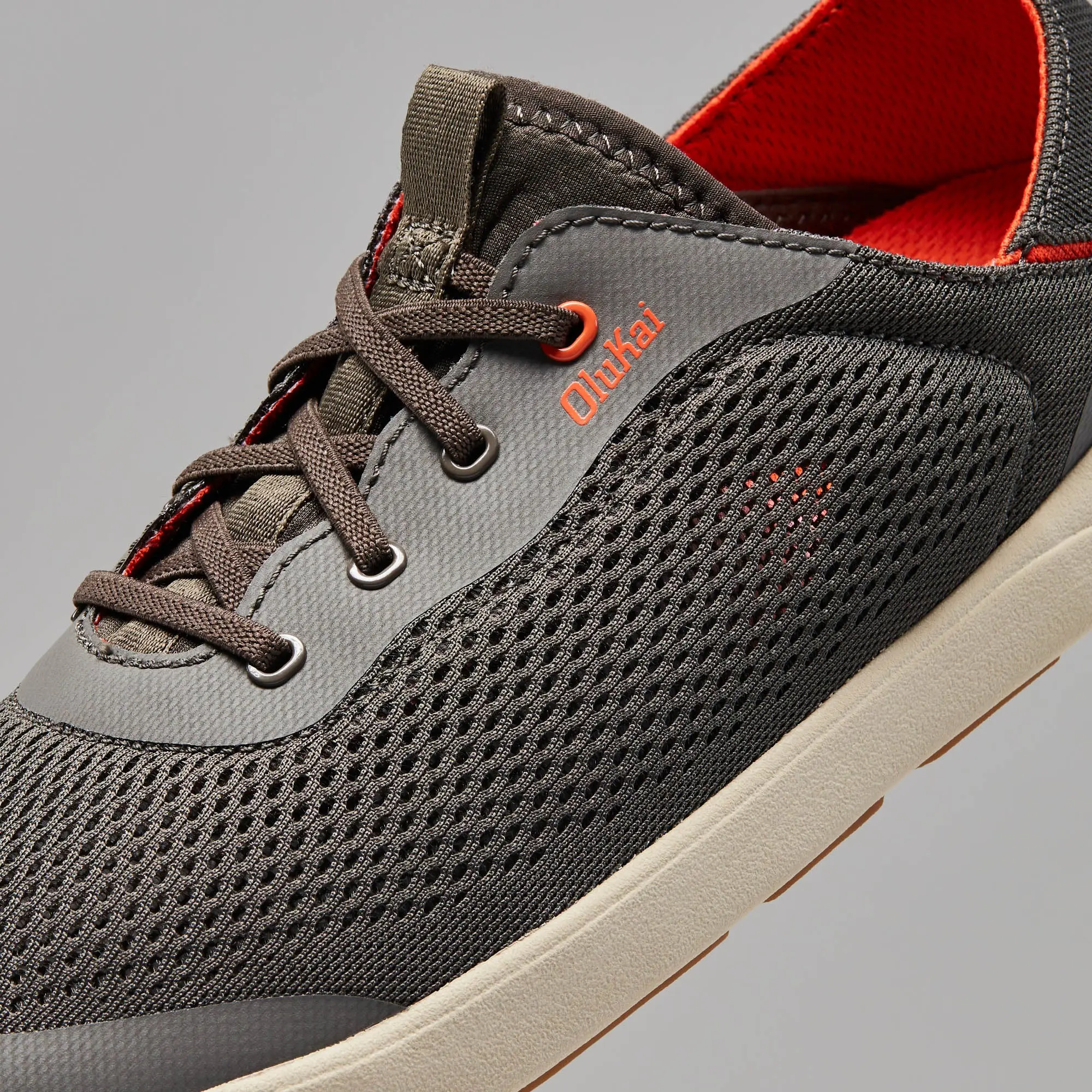 Moku Pae Men's Boat Shoes - Island Salt / Koi - Image 3