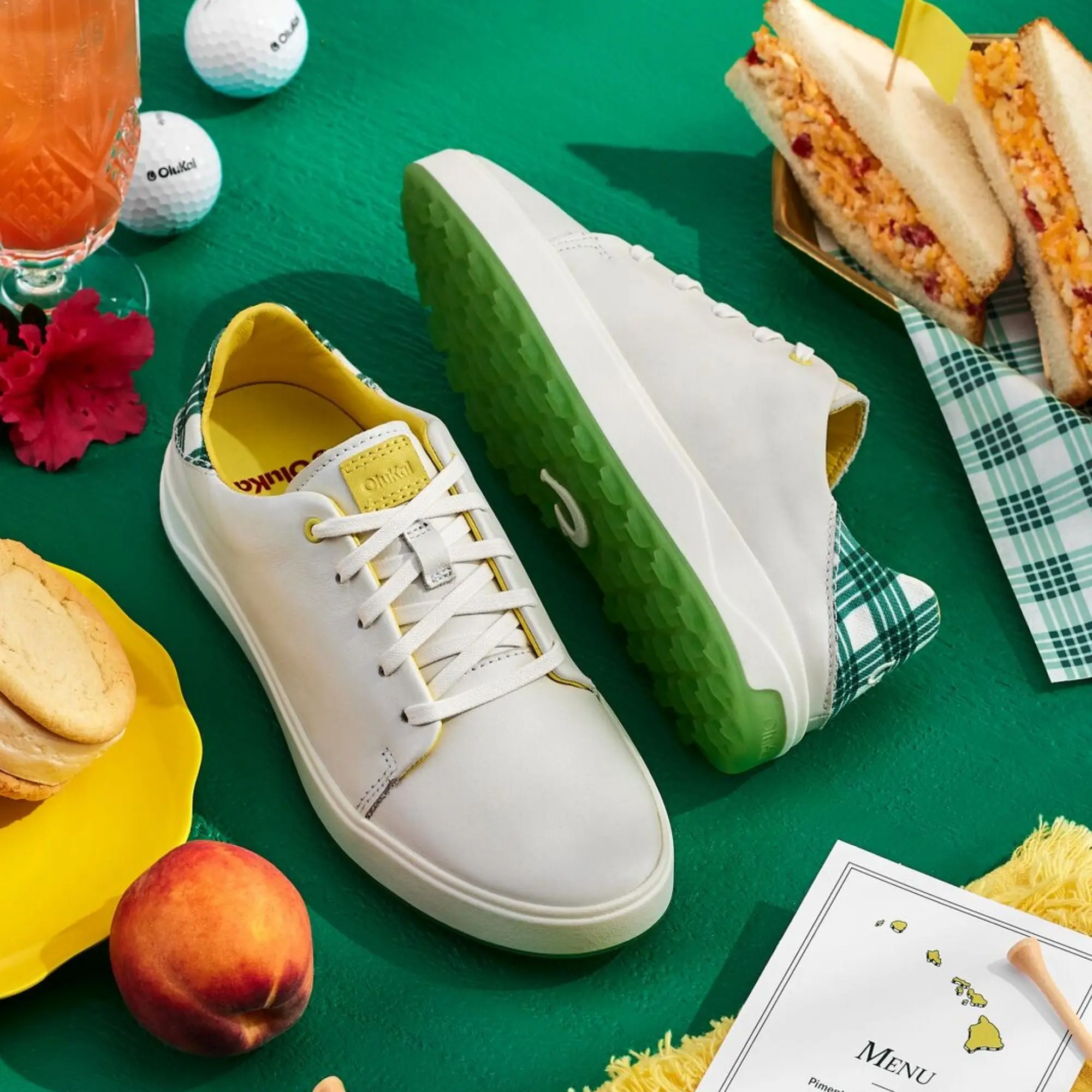 Wailea - Bright White / Medium Green<br> C OluKai - Image 2