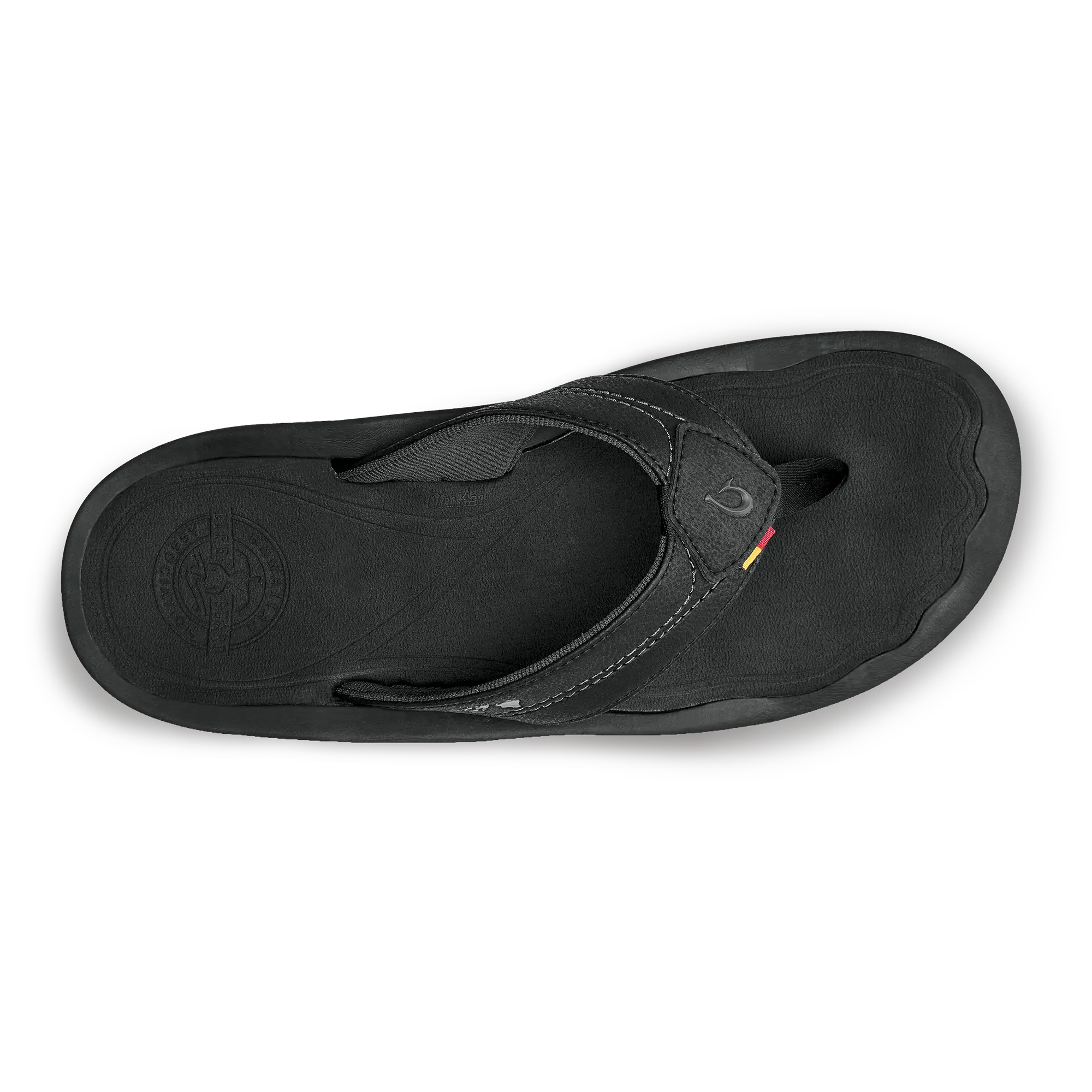 K p Men's Comfortable Beach Sandals - Black - Image 3