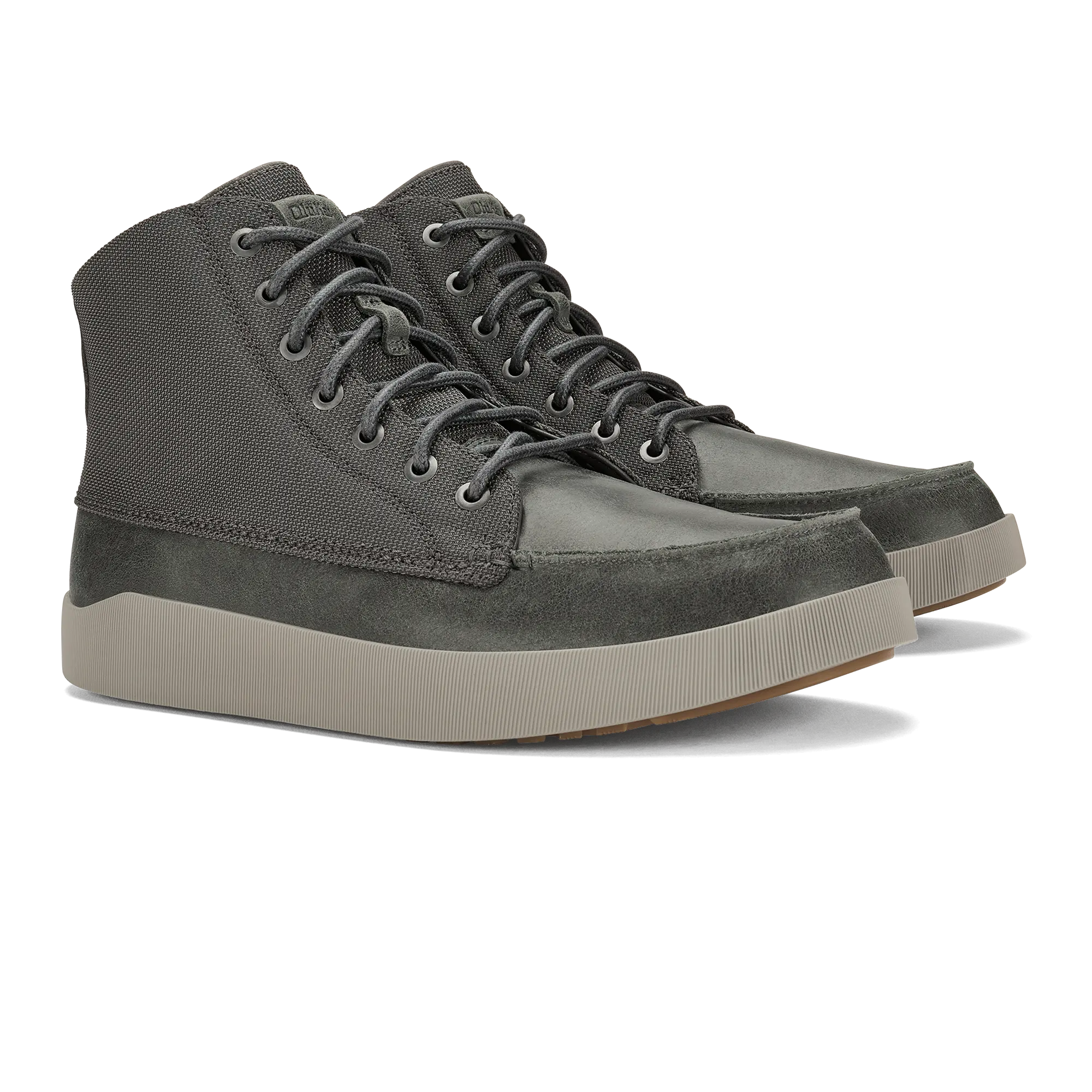 M lina Men's Waterproof Leather Boots - Black - Image 4