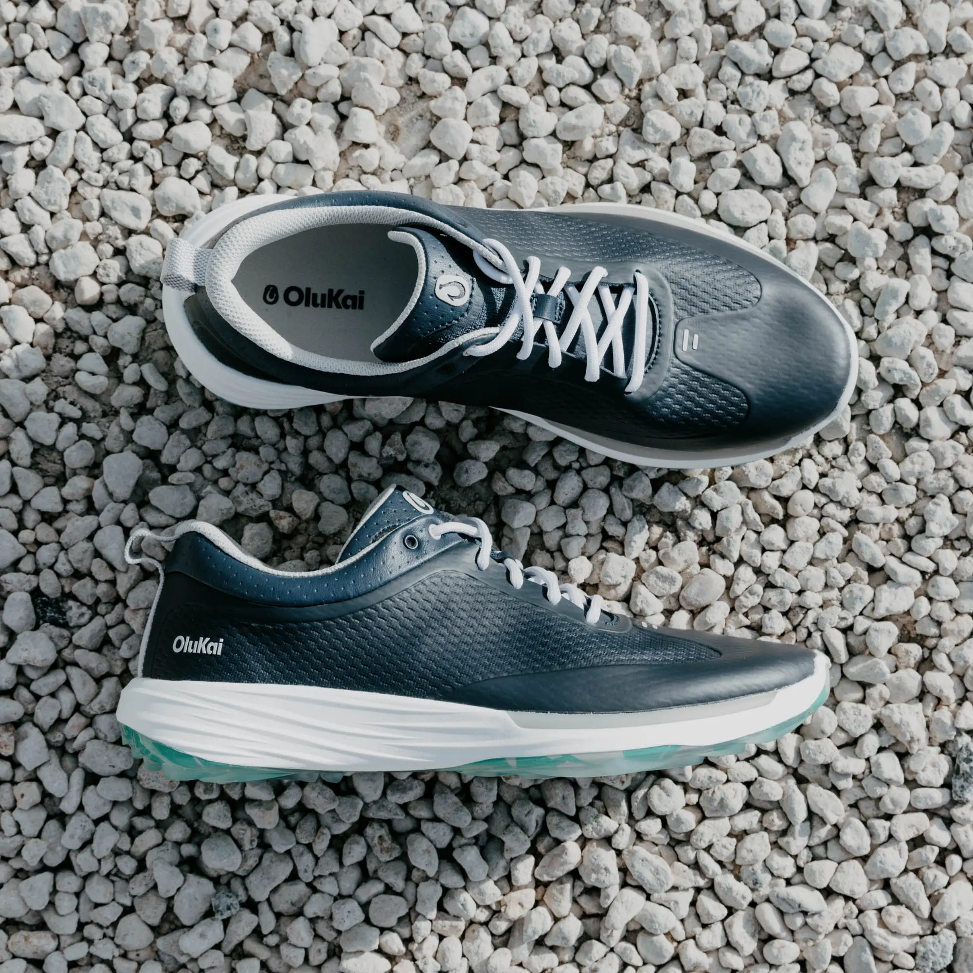 M kena Men's Waterproof Golf Shoes - Mood Indigo - Image 6