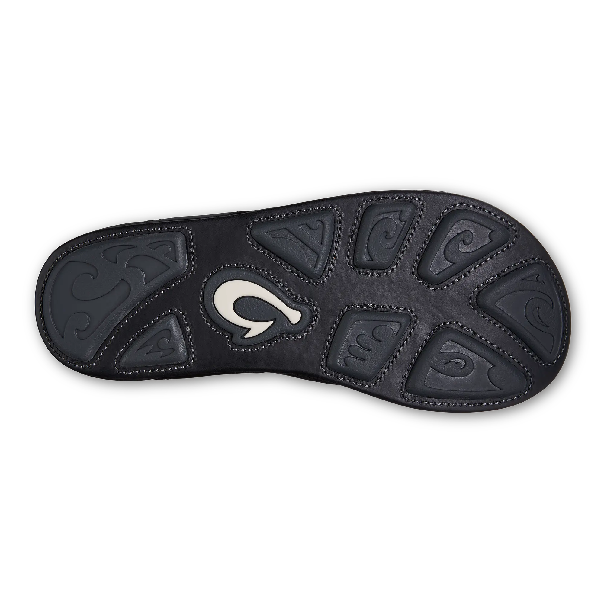 Mekila Men's Full-Grain Leather Beach Sandals - Black - Image 9