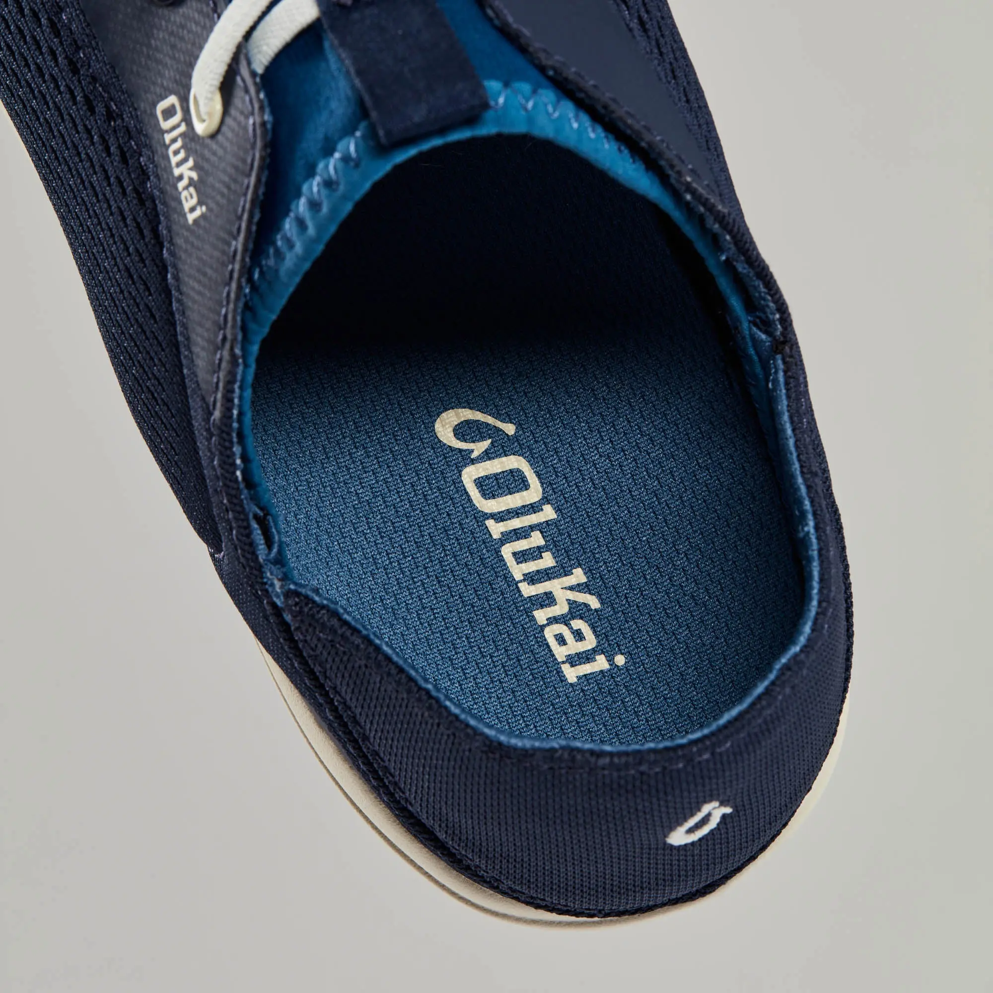 Moku Pae Men's Boat Shoes - Trench Blue / Off White - Image 6