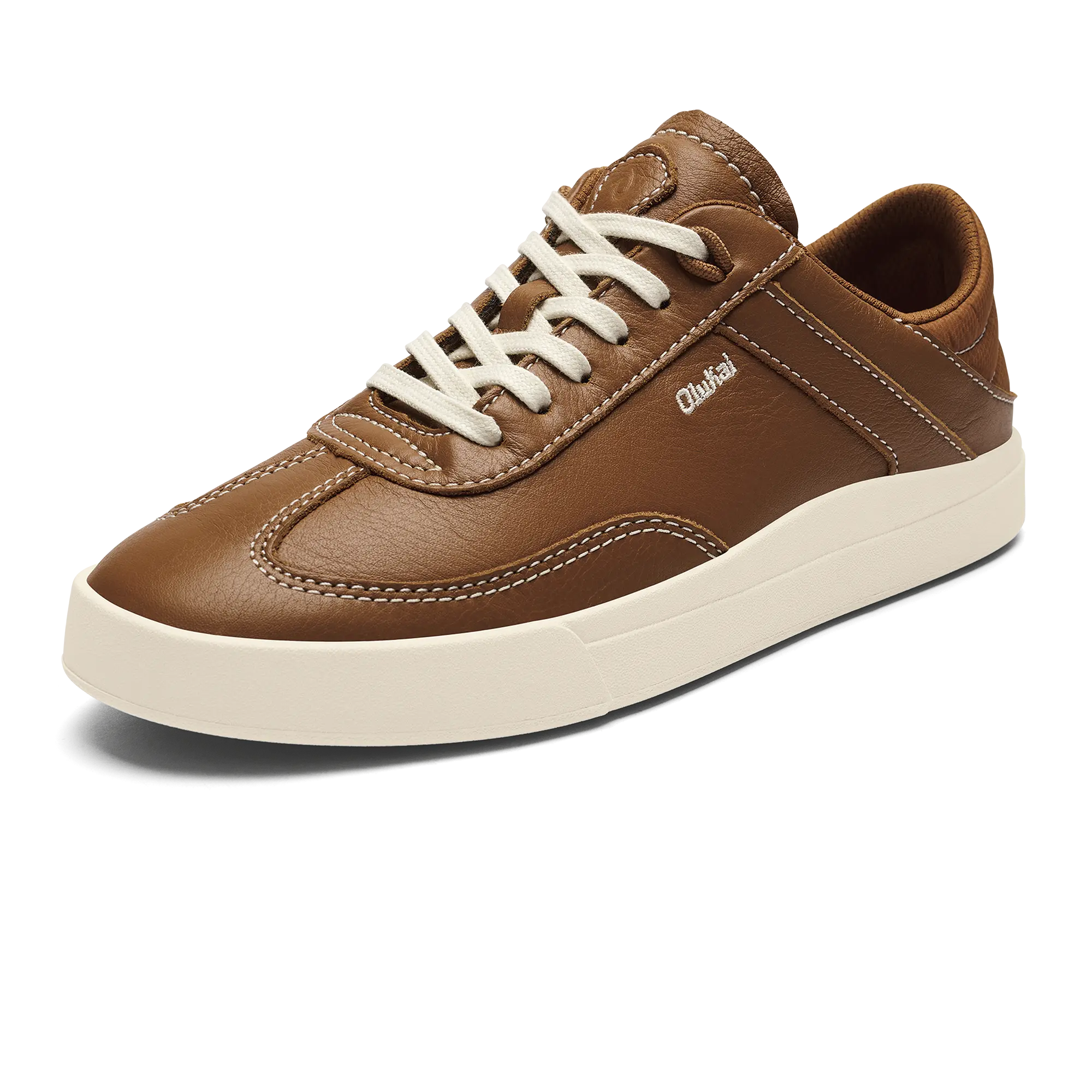 Ha 'upu Women's Leather Sneakers - Fox - Image 5