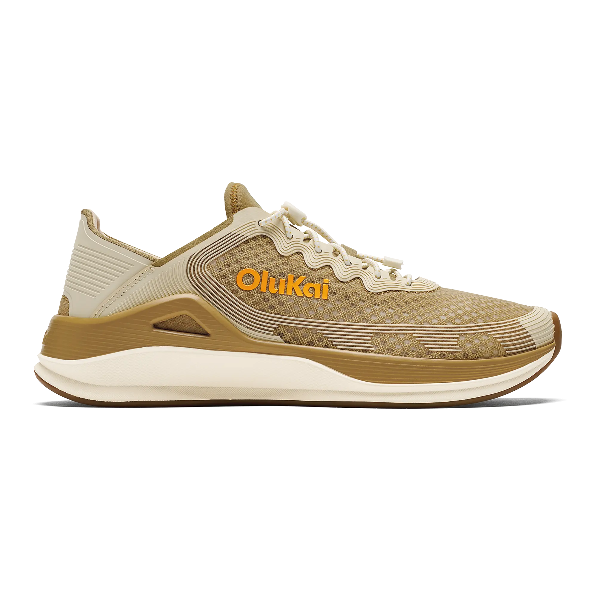 'Ahi Men's Water Boat Shoes - Tan / Tapa
