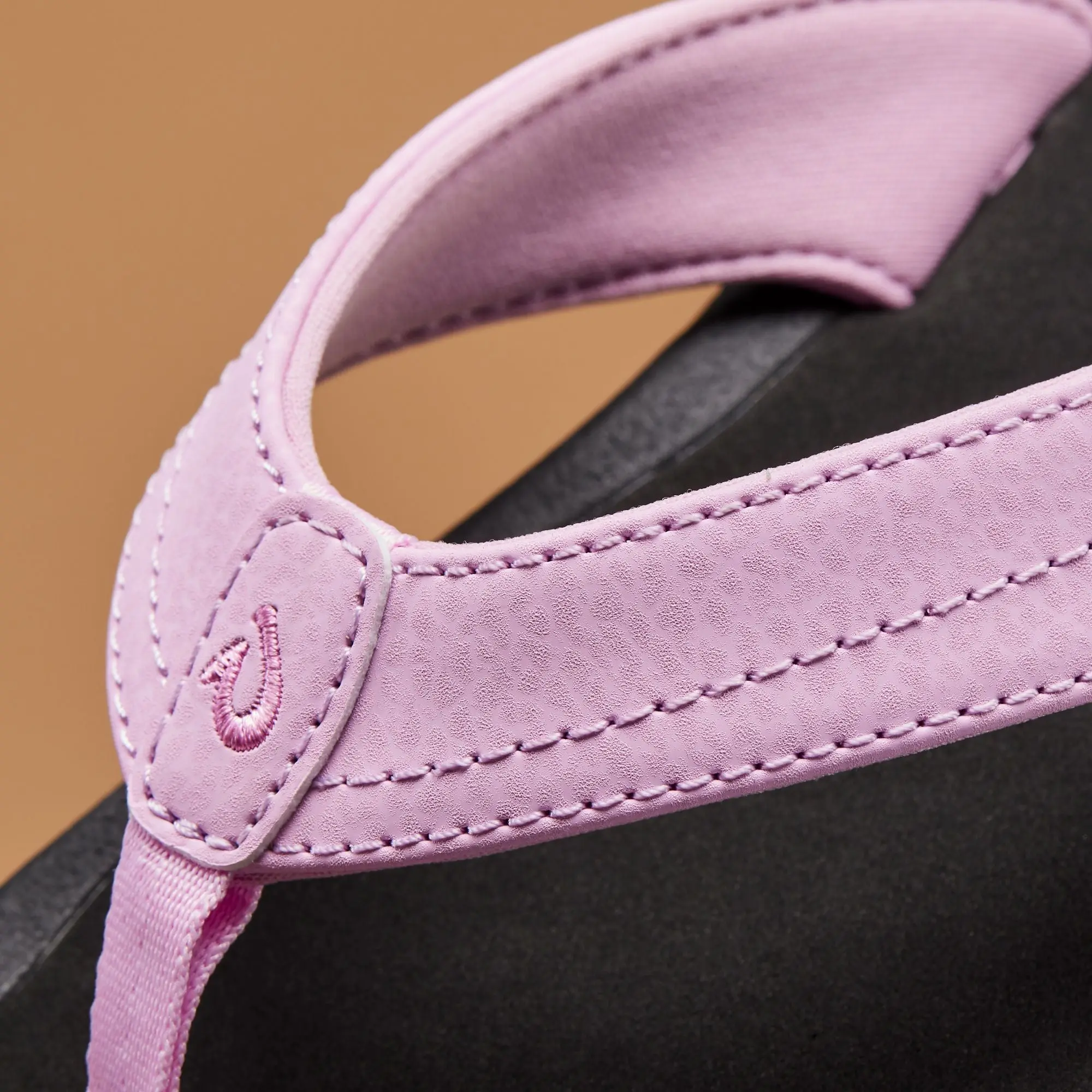 'Ohana Women's Beach Sandals - Paradise Pink / Lava Rock - Image 3