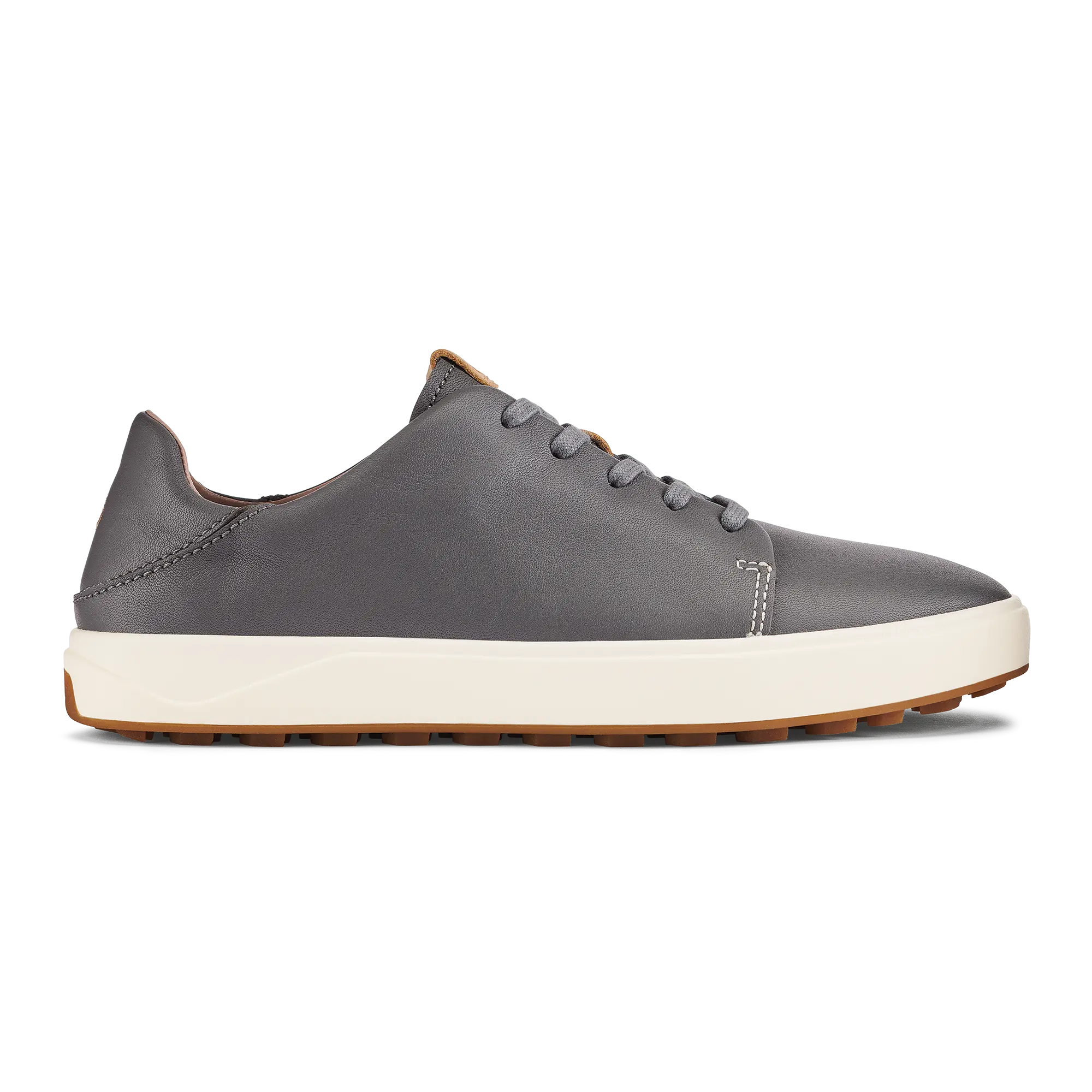 Wailea Women's Waterproof Leather Golf Shoes - Stone