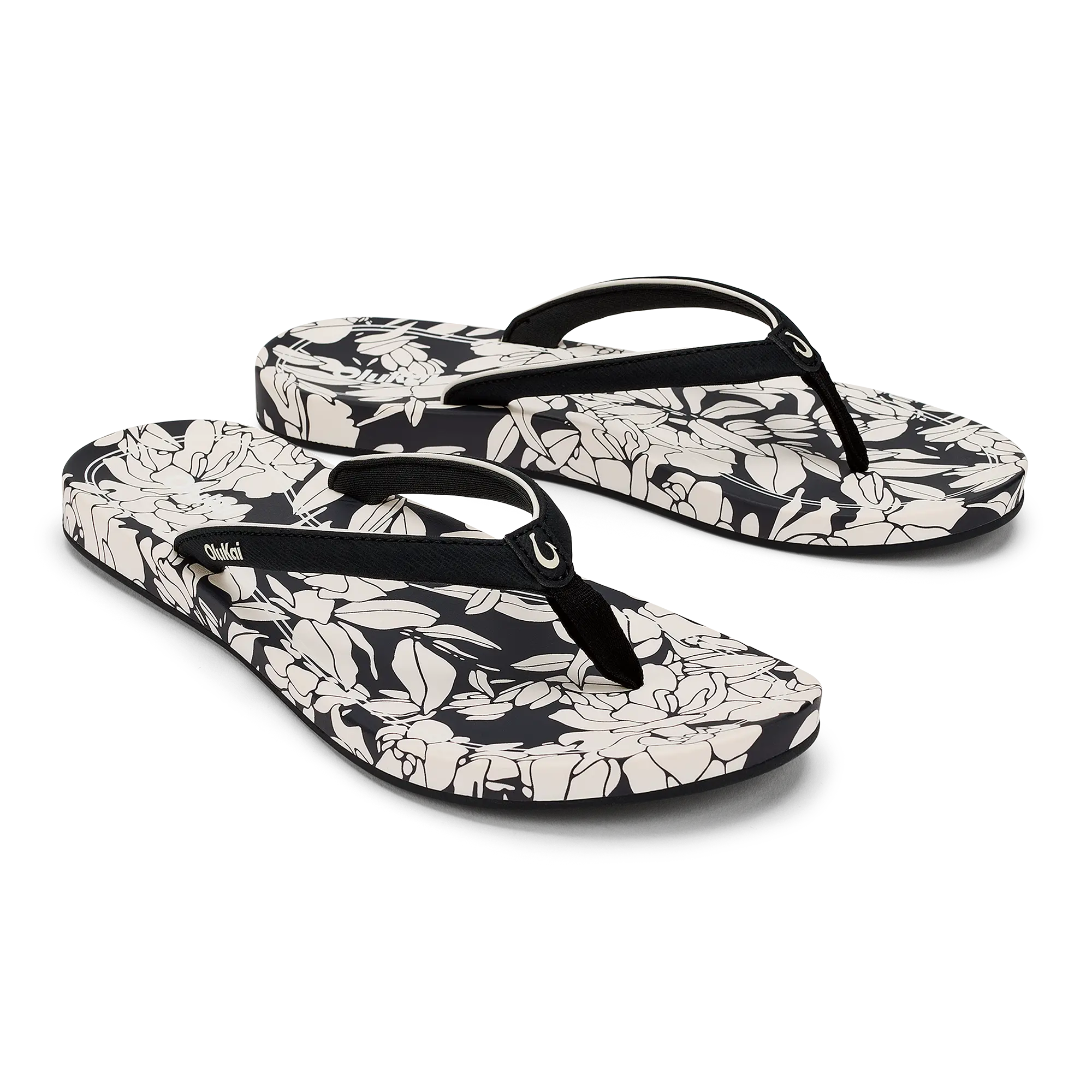 'Uiki Women's Everyday Beach Sandals - Lava Rock / Pa'i - Image 2