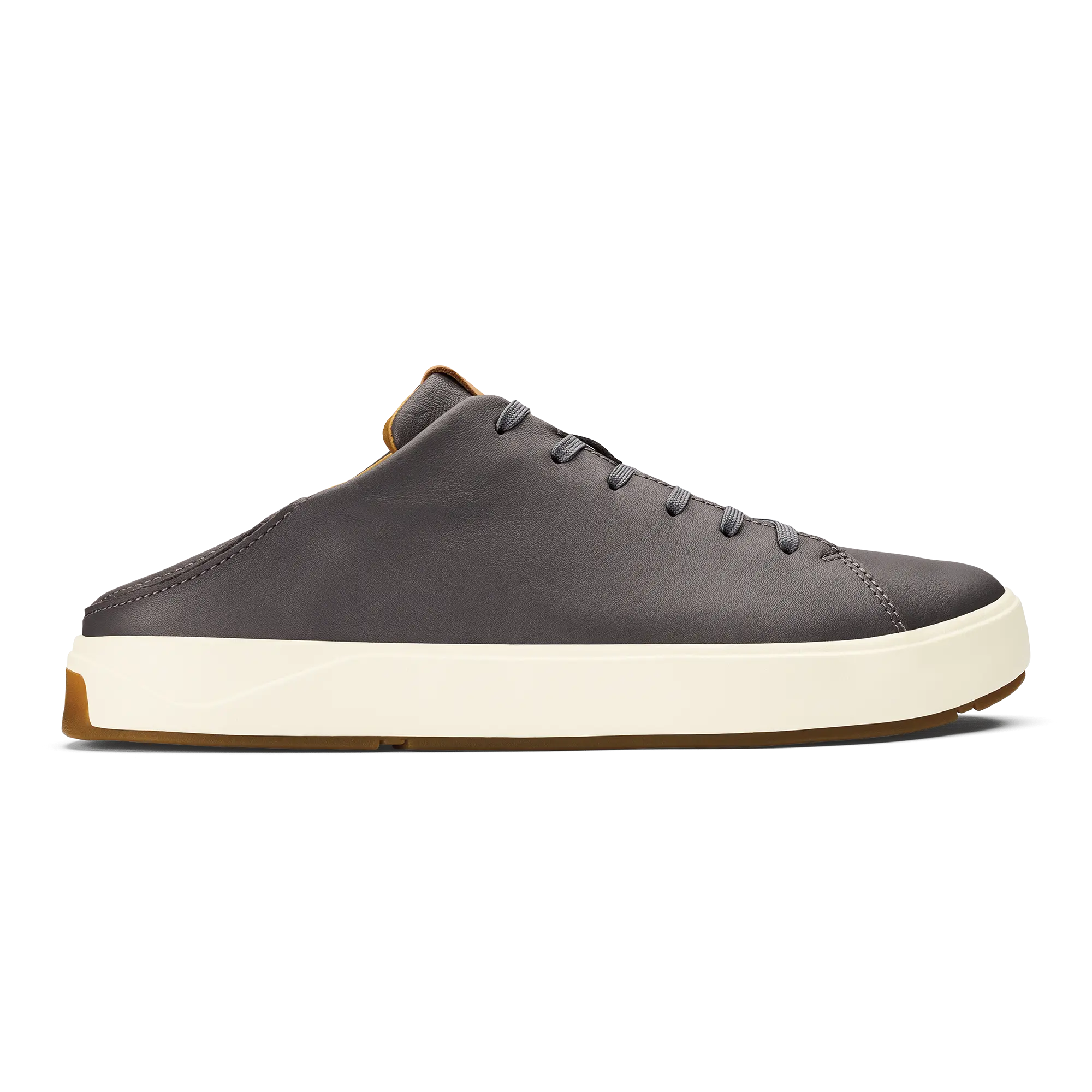 Lae'ahi L 'Ili Men's Leather Sneakers - Stone - Image 5