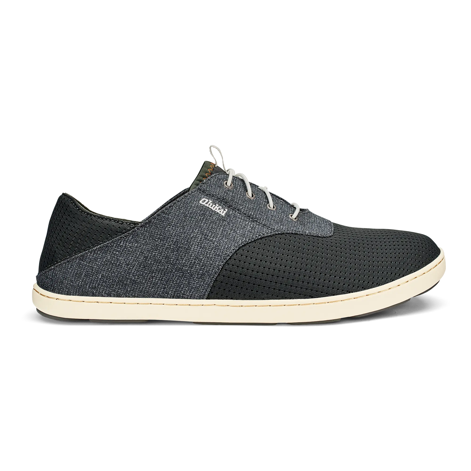 Nohea Moku Men's Boat Shoes - Dark Shadow