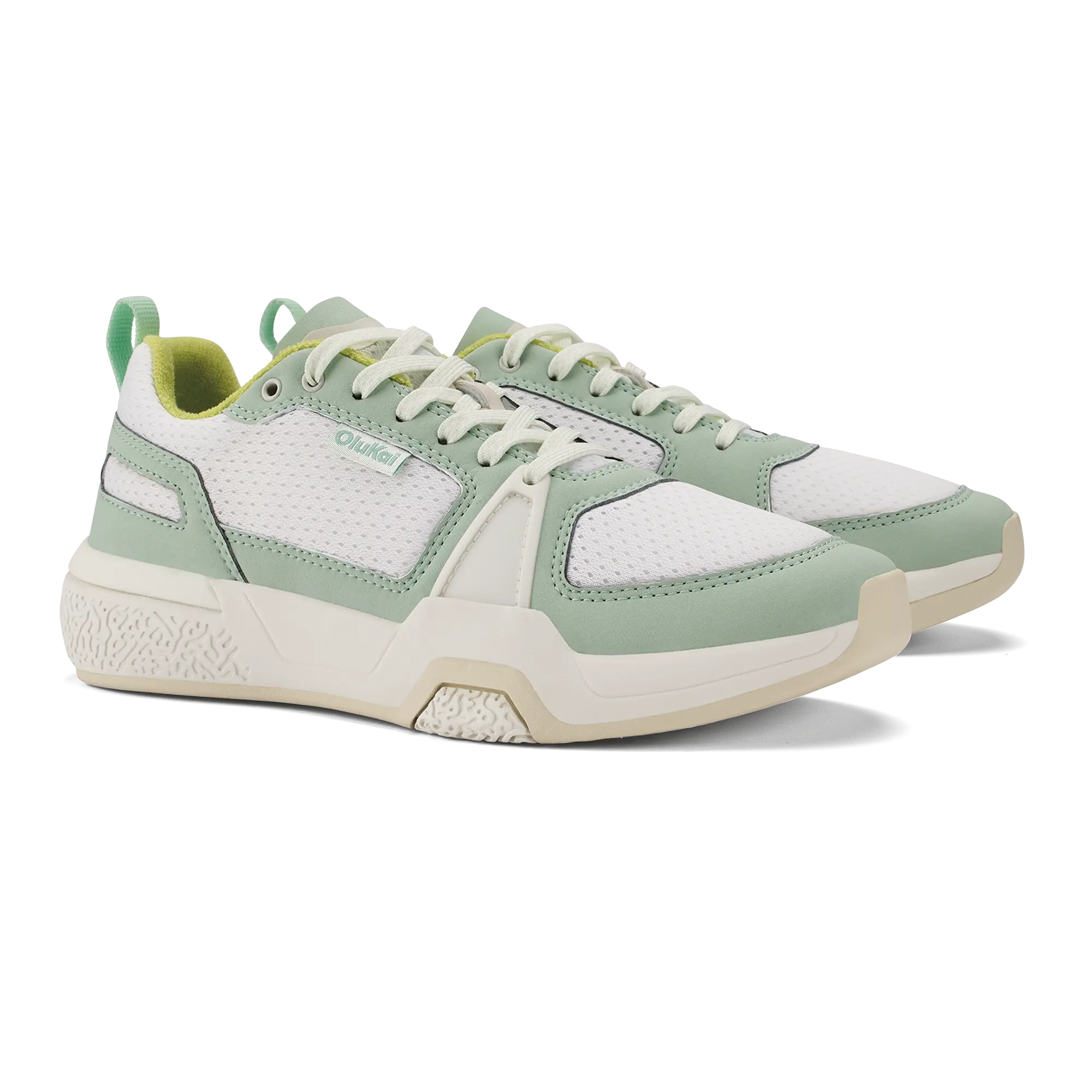 'Anau Women's Pickleball Shoes - Bright White / Pale Mint - Image 6