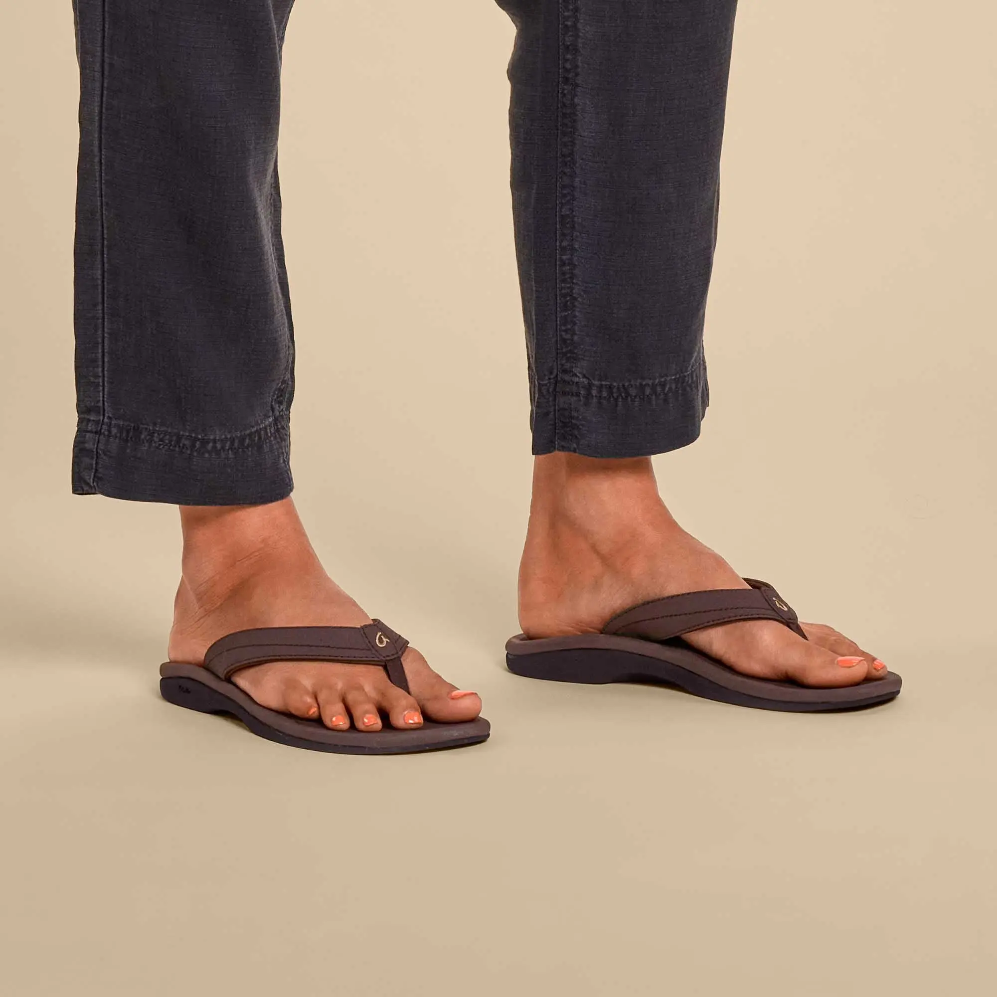 'Ohana Women's Best Selling Beach Sandals - Dark Java - Image 2