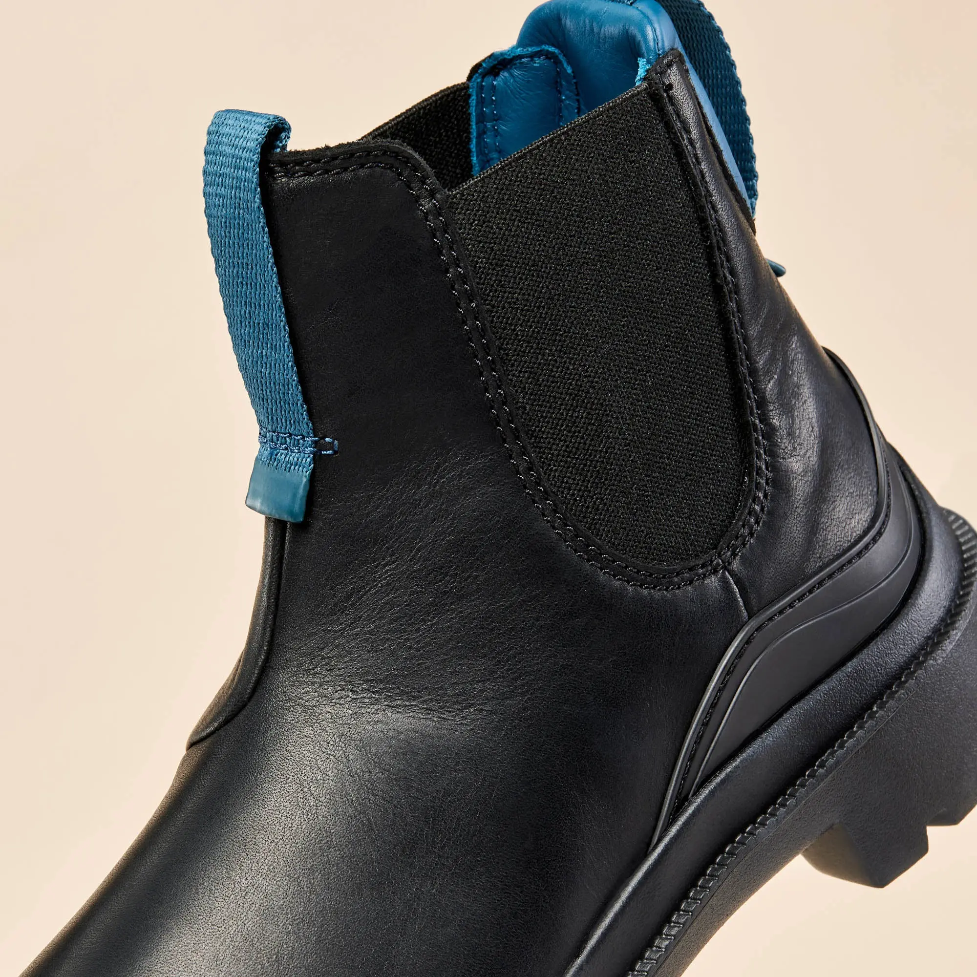 Hehi Women's Waterproof Leather Booties - Lava Rock - Image 3