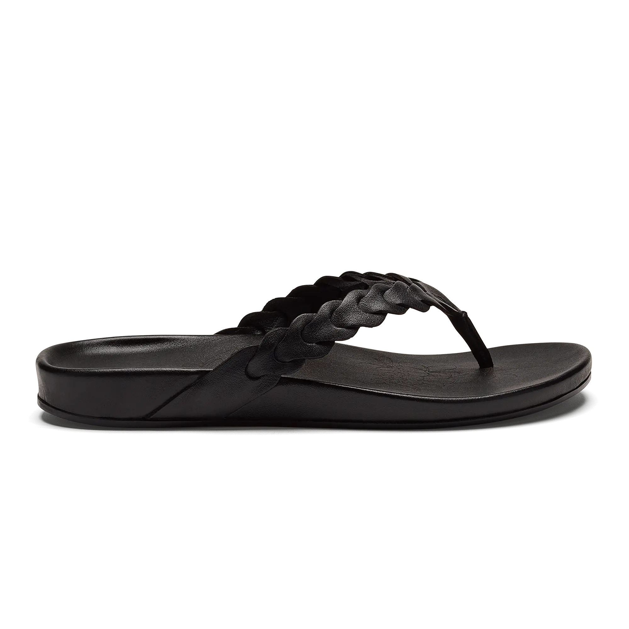 Lei Women's Leather Beach Sandals - Lava Rock