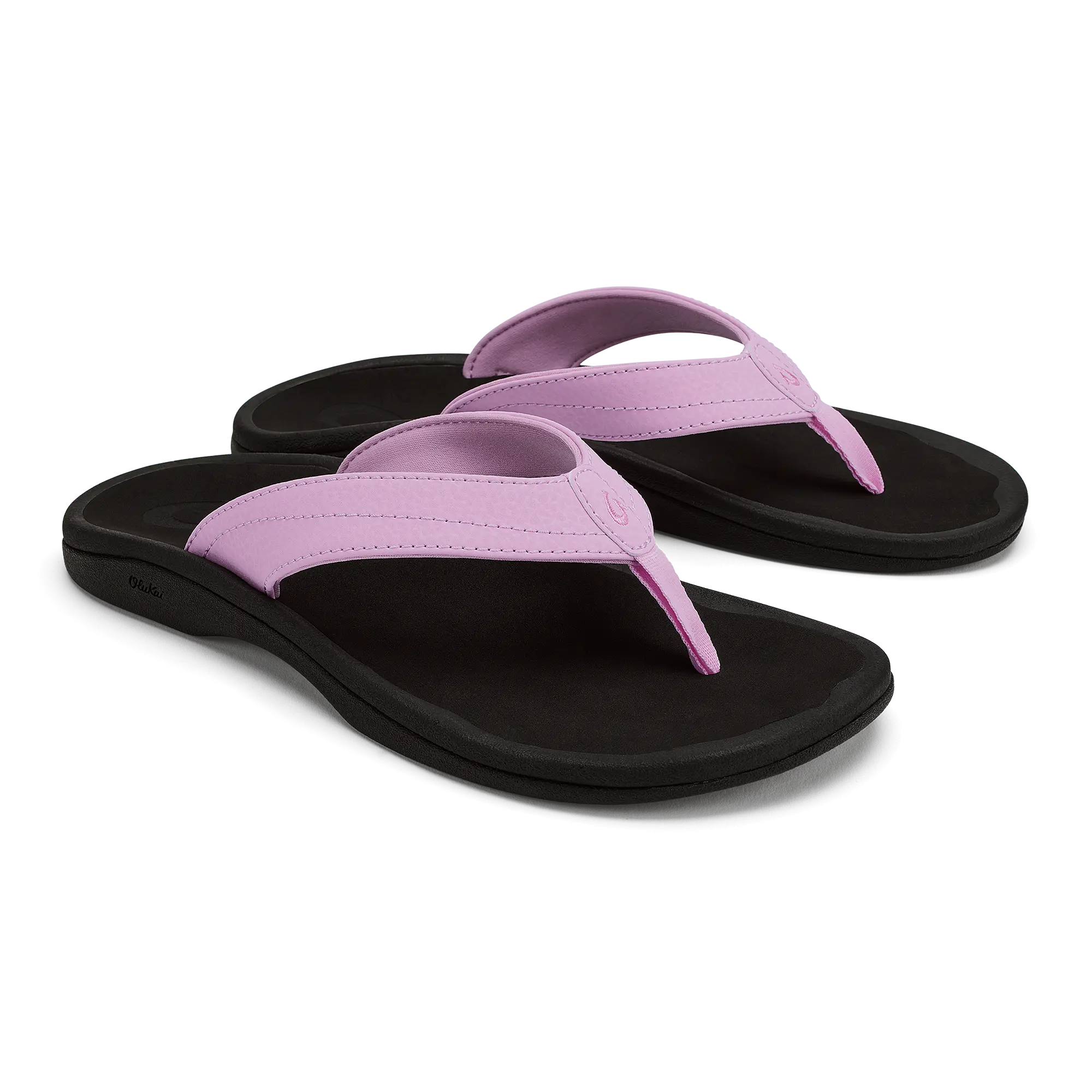 'Ohana Women's Beach Sandals - Paradise Pink / Lava Rock - Image 4