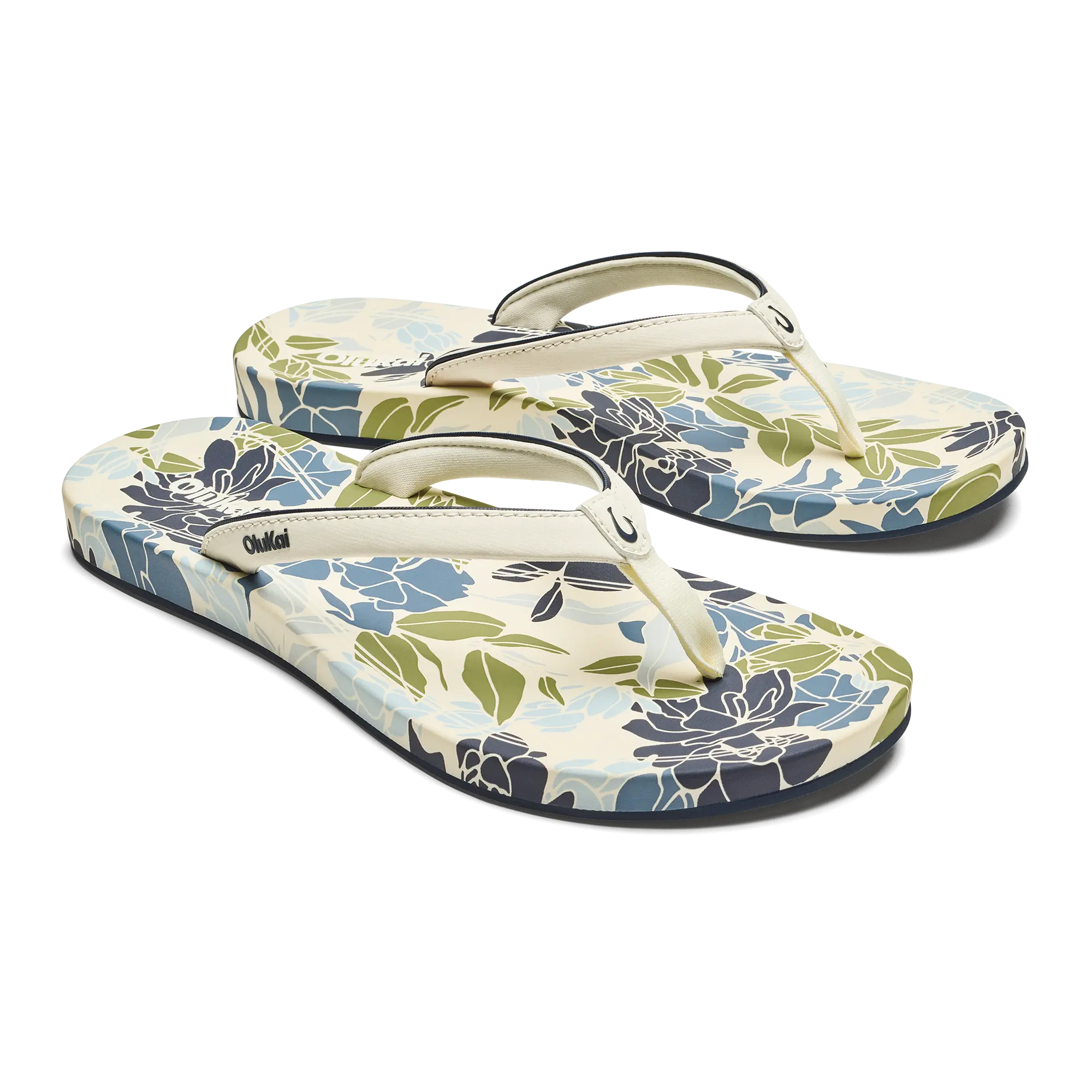 'Uiki Women's Everyday Beach Sandals - Mood Indigo / Pa'i - Image 3