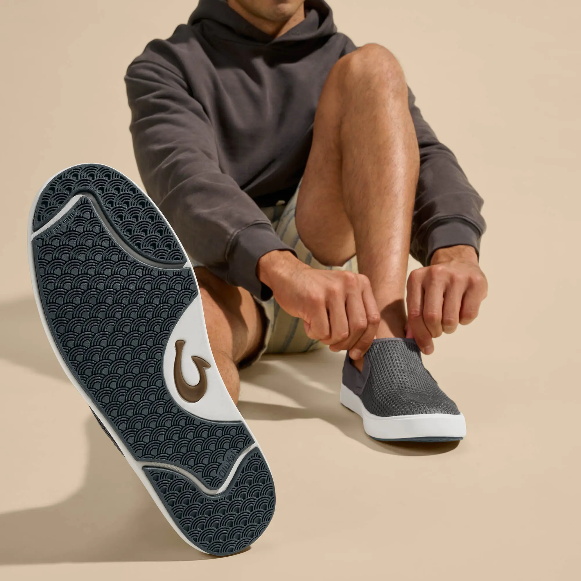Lae'ahi Men's Slip-On Sneakers - Pavement - Image 6