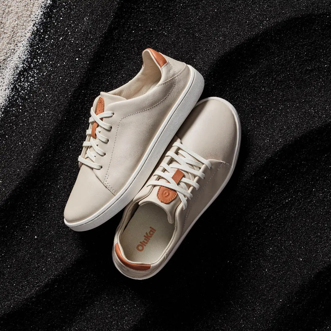 Pehuea L 'Ili Women's Leather Sneakers - Tapa - Image 2