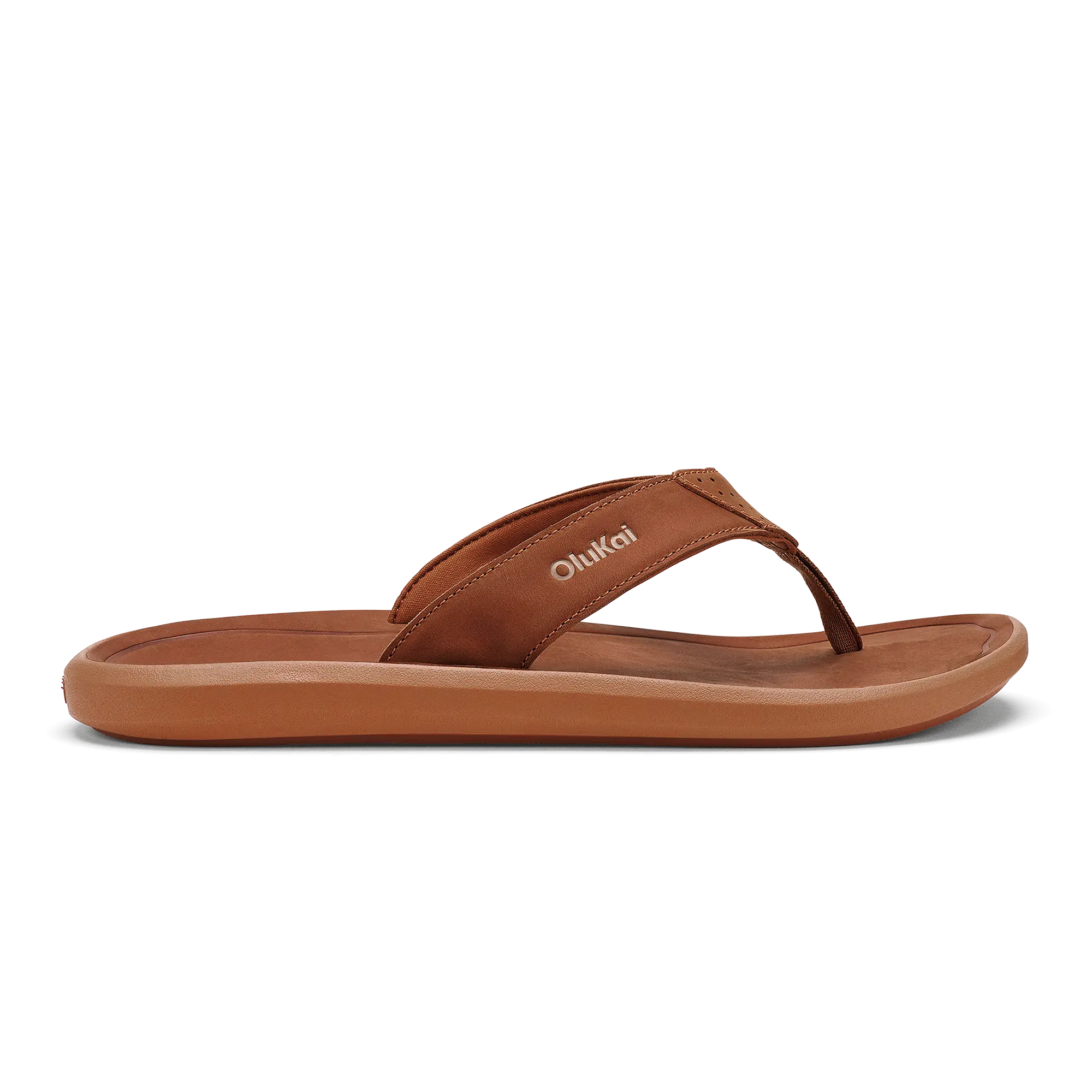 Pili Men's Waterproof Leather Sandals - Fox
