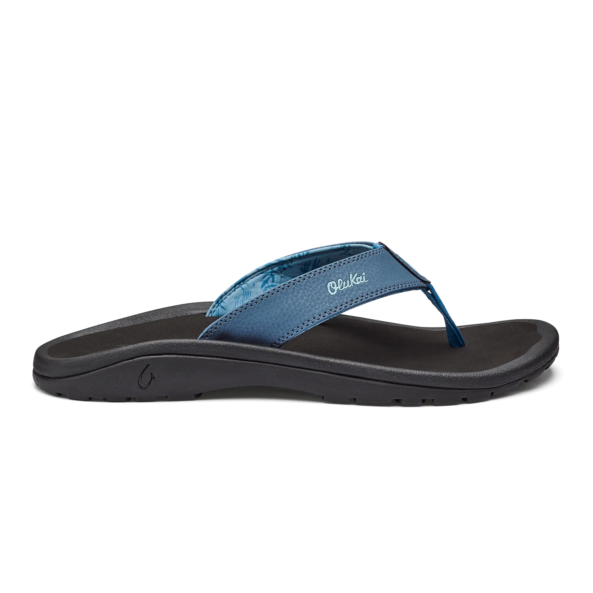 'Ohana Men's Beach Sandals - Vintage Blue / Black