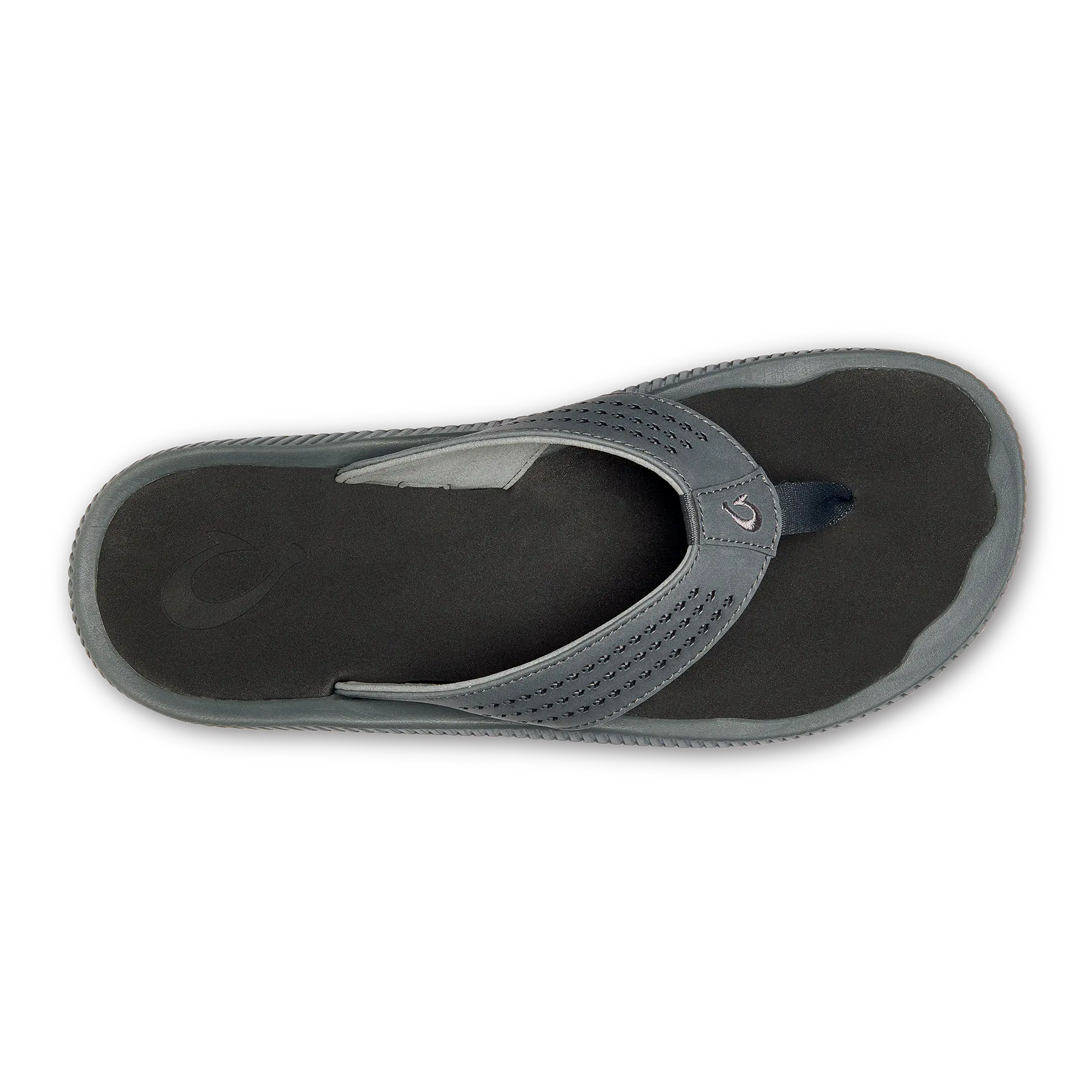 Ulele Men's Water-Ready Beach Sandals - Dark Shadow / Black - Image 3