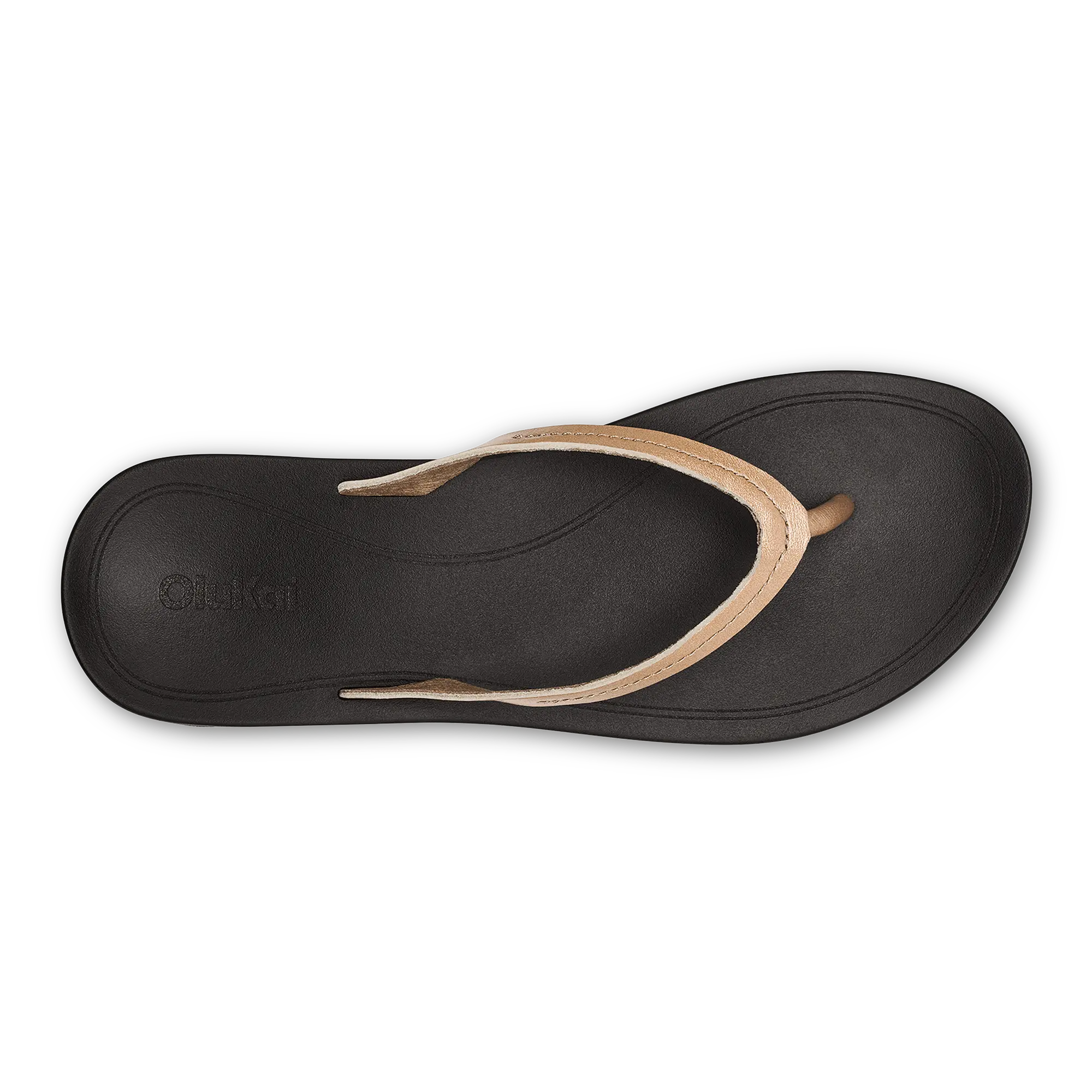 Lalahi Women's Leather Sandals - Copper / Lava Rock - Image 6