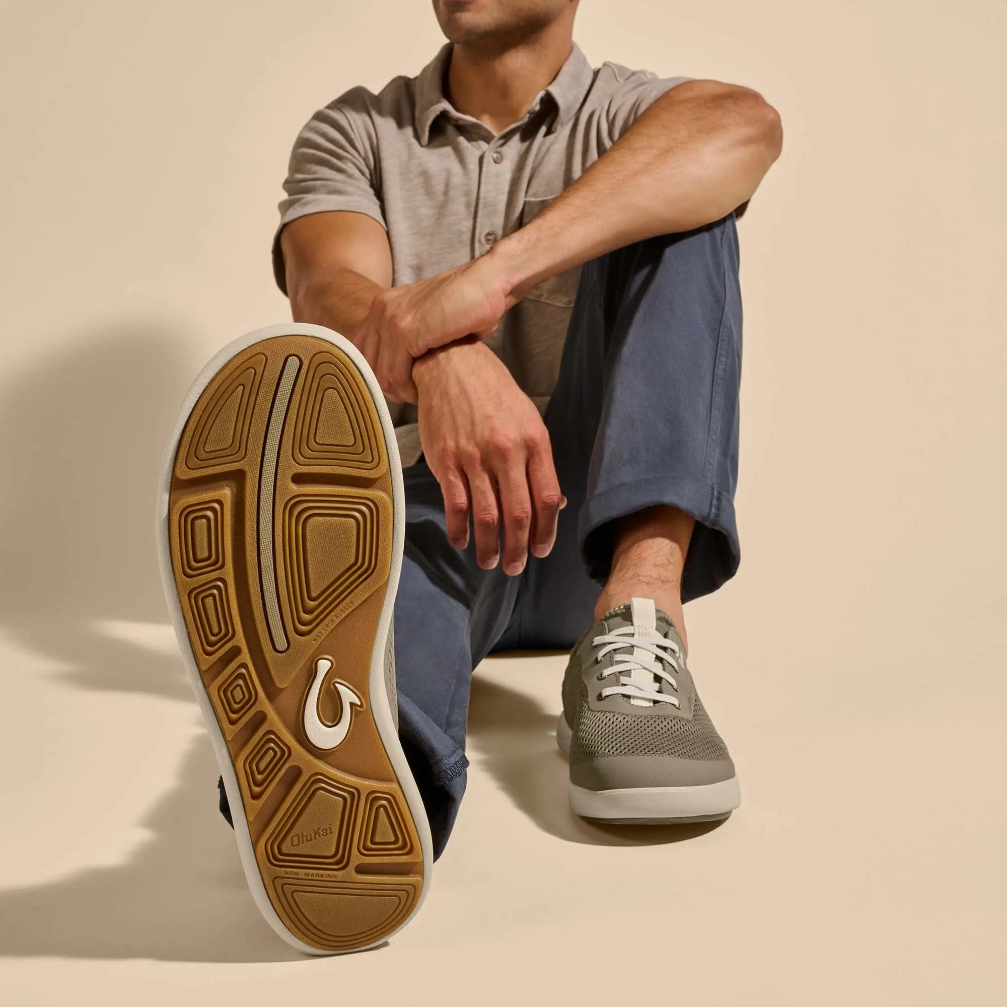 Moku Pae Men's Boat Shoes - Clay / Tapa - Image 5