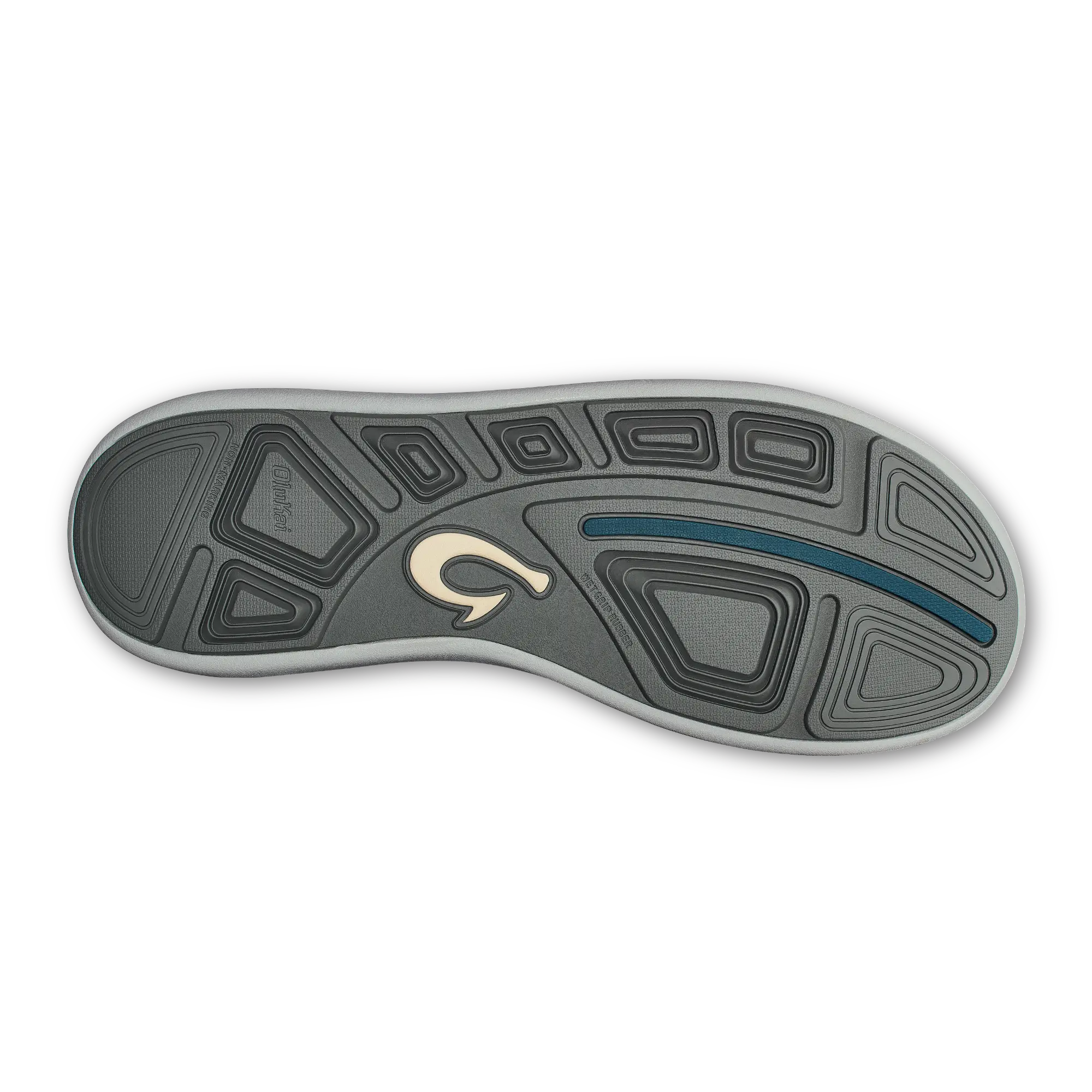 Moku Pae Men's Boat Shoes - Black / Blue Coral - Image 7