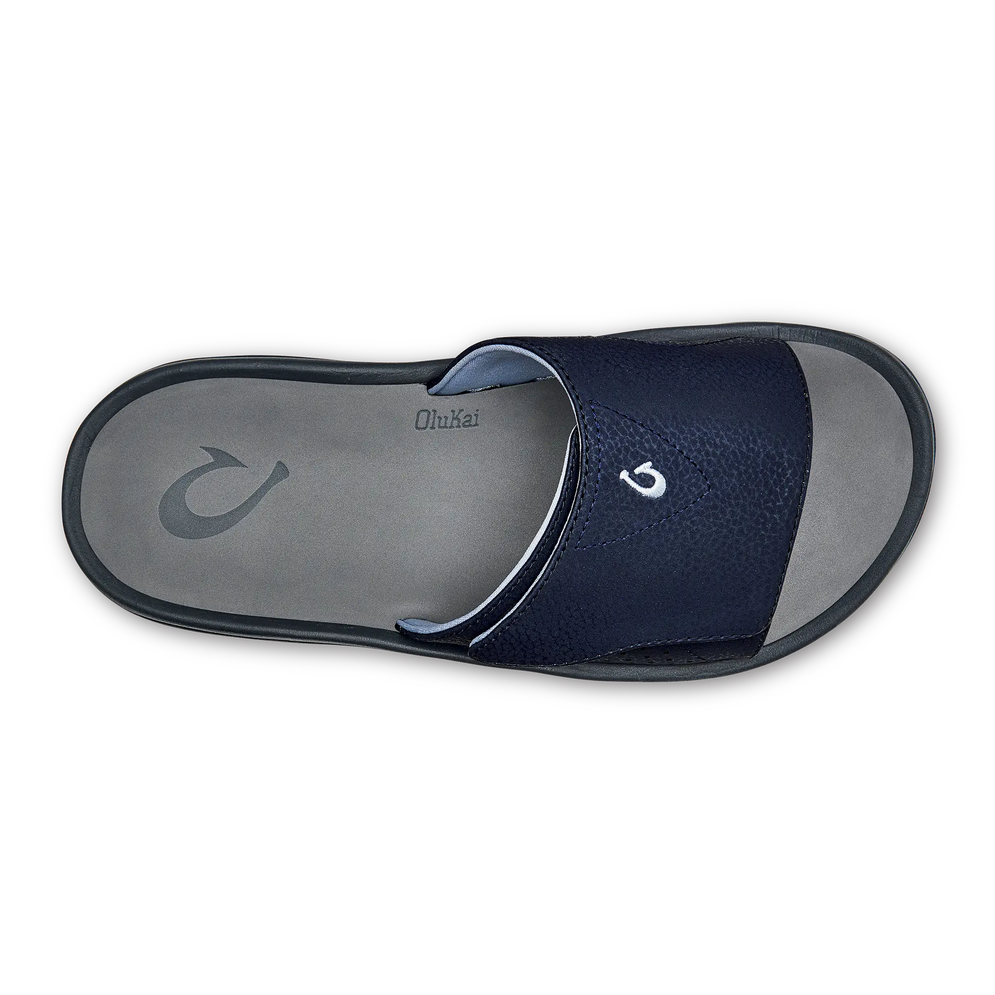 OluKai Nalu Slide - Trench Blue / Charcoal - Image 7