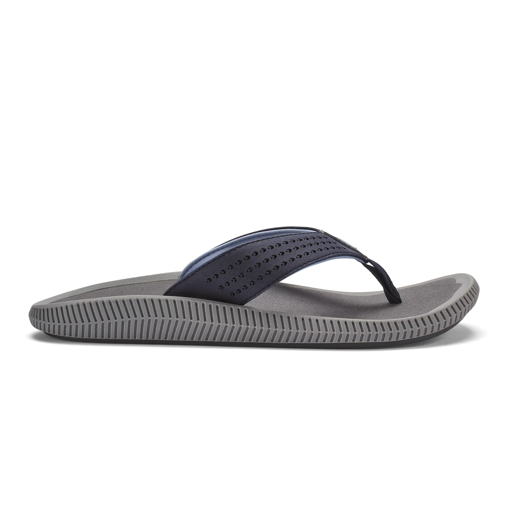 Ulele Men's Beach Sandals - Blue Depth / Charcoal