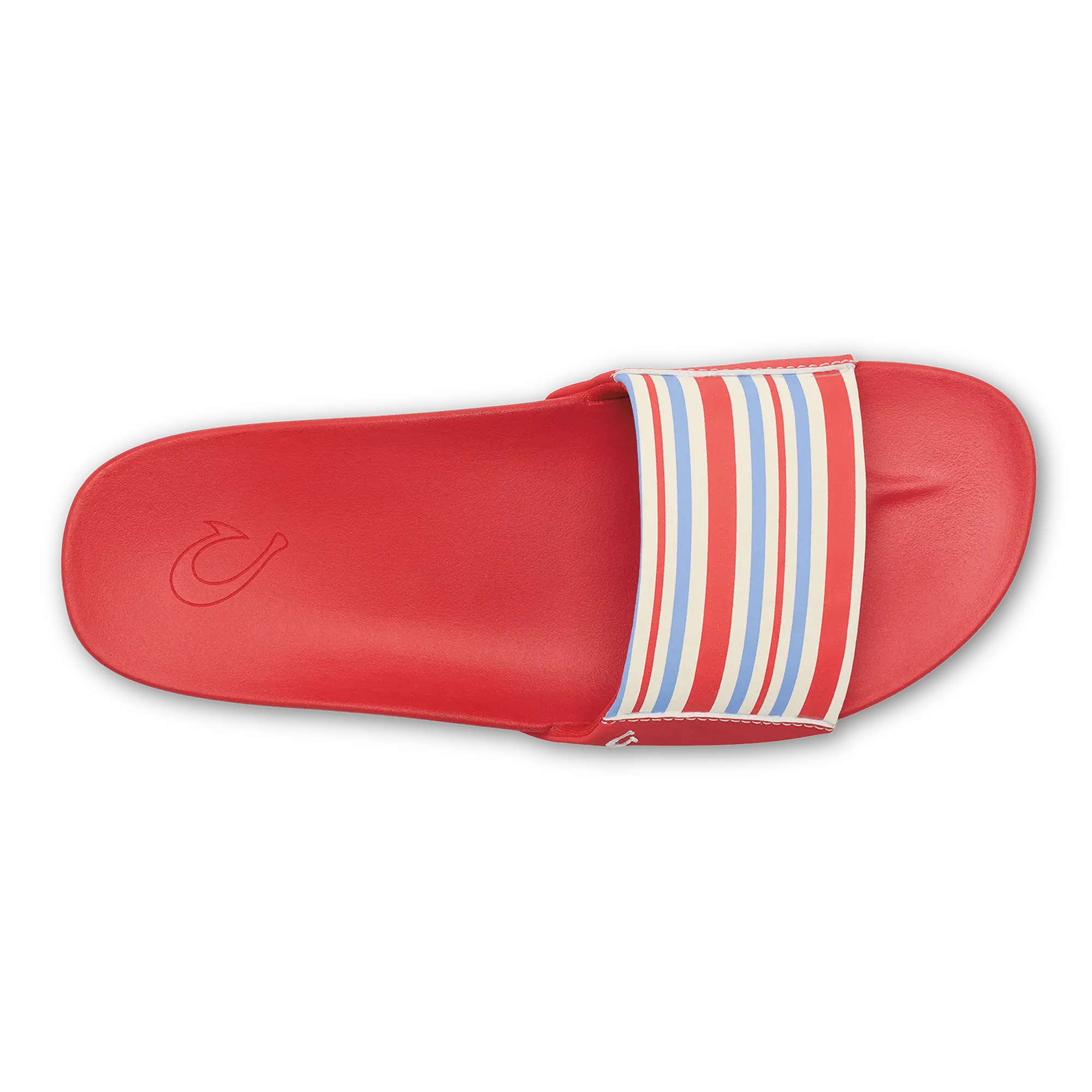 K puni Women's Slide Sandals - Lehua Flower / Stripe - Color - Image 6