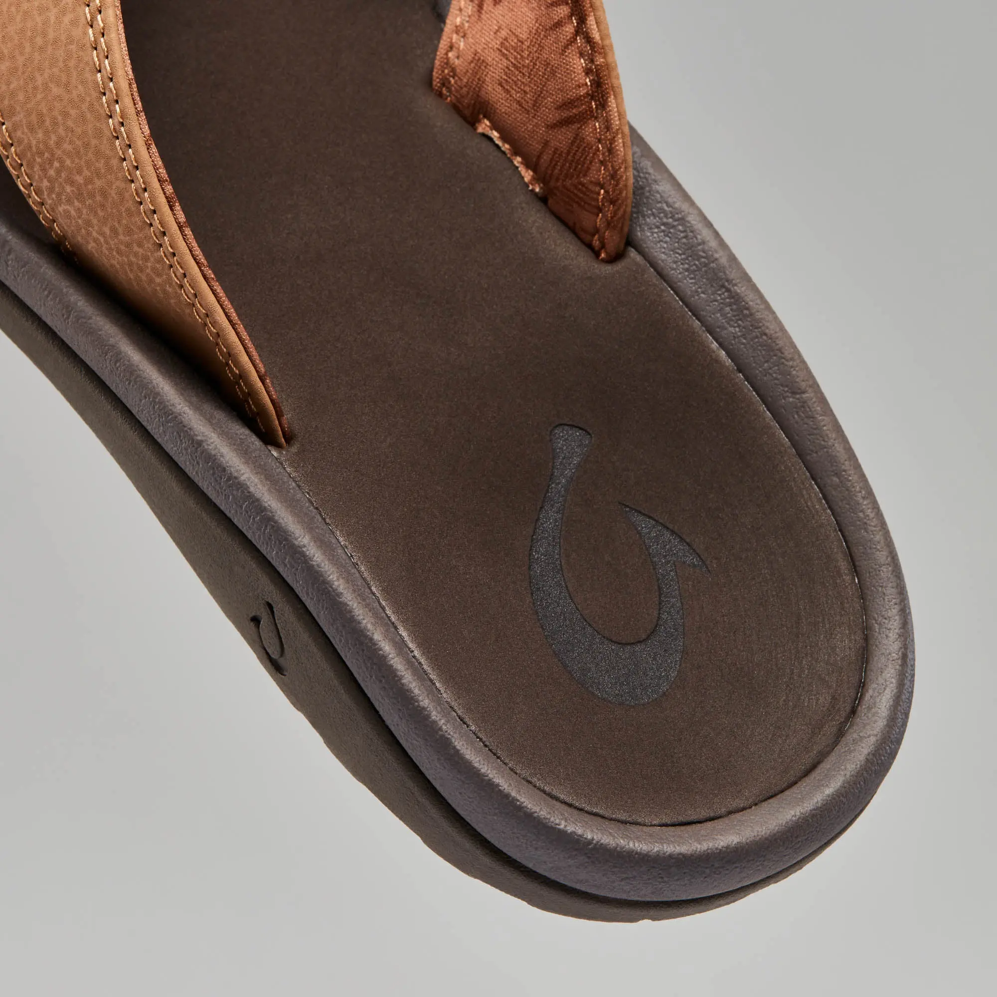 'Ohana Men's Best Selling Beach Sandals - Tan / Dark Java - Image 5