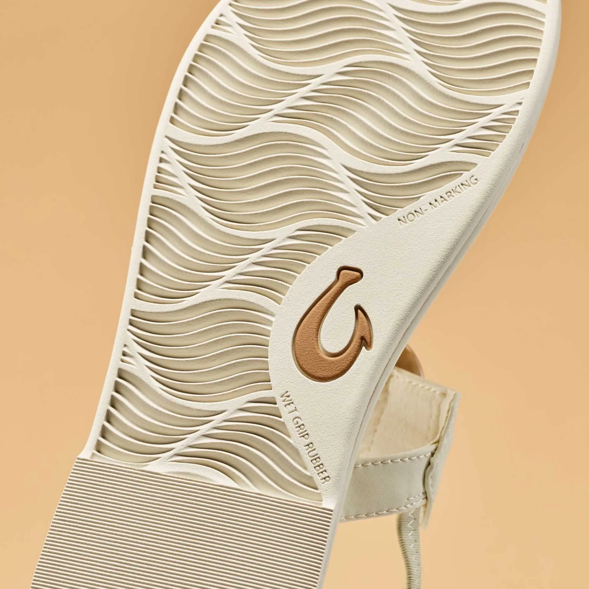 La'i T-Bar Women's Strappy Sandals - White Sand - Image 7