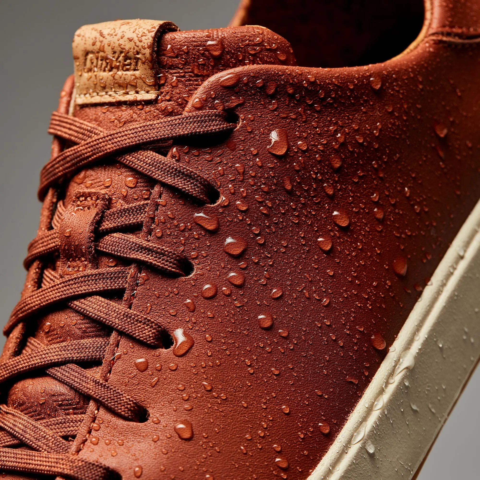 Lae'ahi L 'Ili Men's Leather Sneakers - Kukui Brown - Image 3