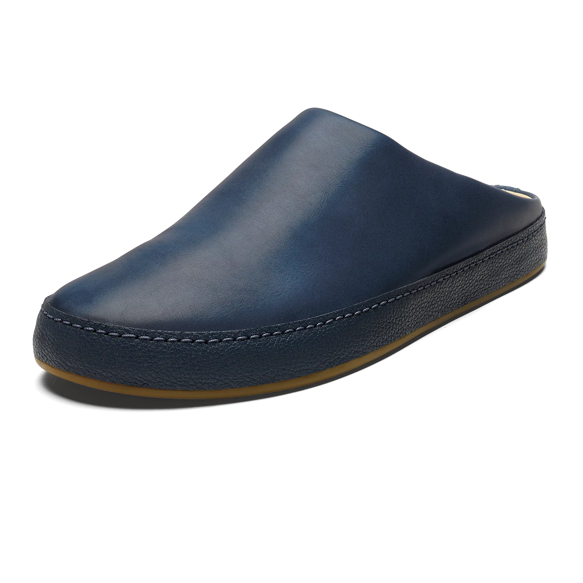H mani Men's Leather Mules - Mist - Image 5