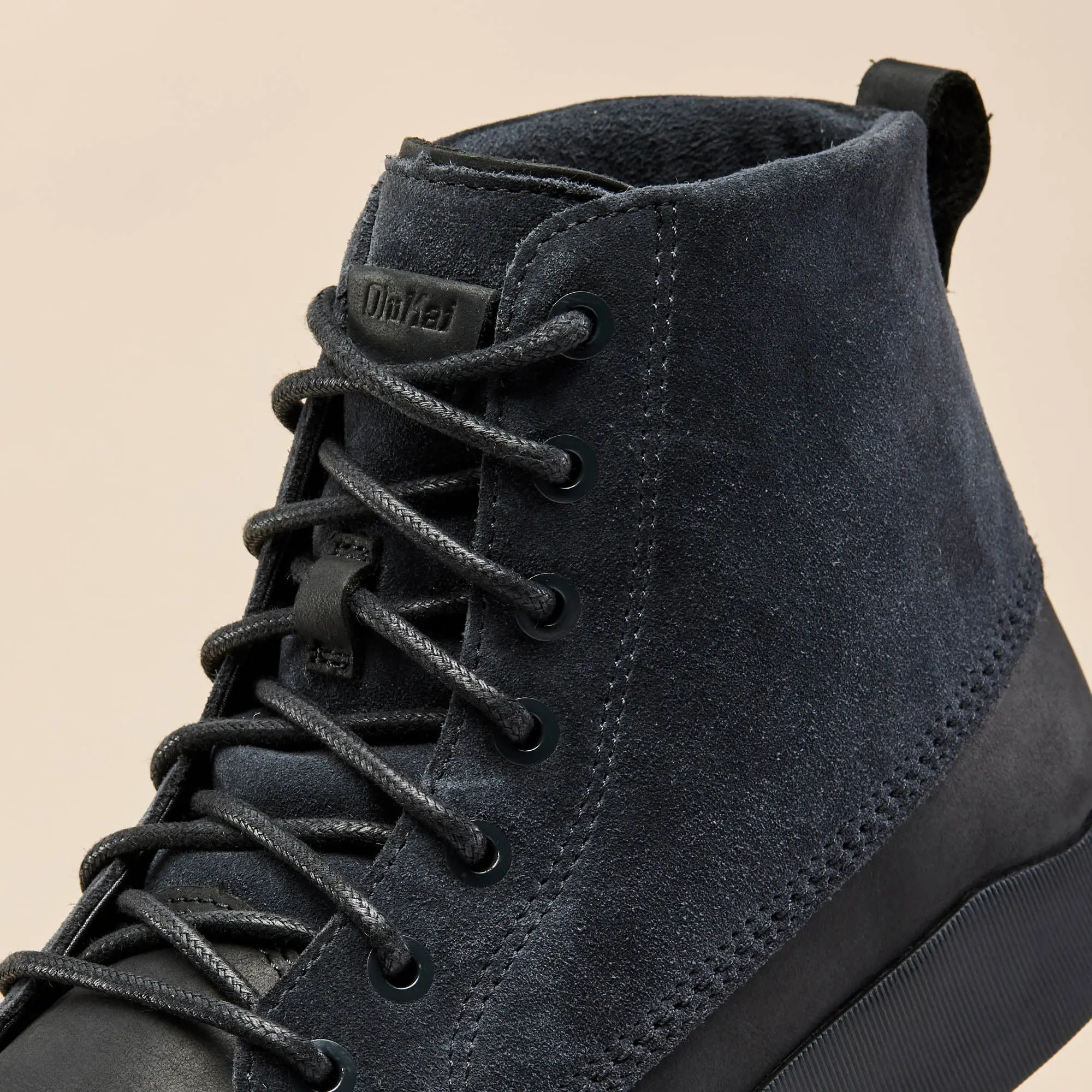 M lina Suede Men's Leather Boots - Lava Rock - Image 3