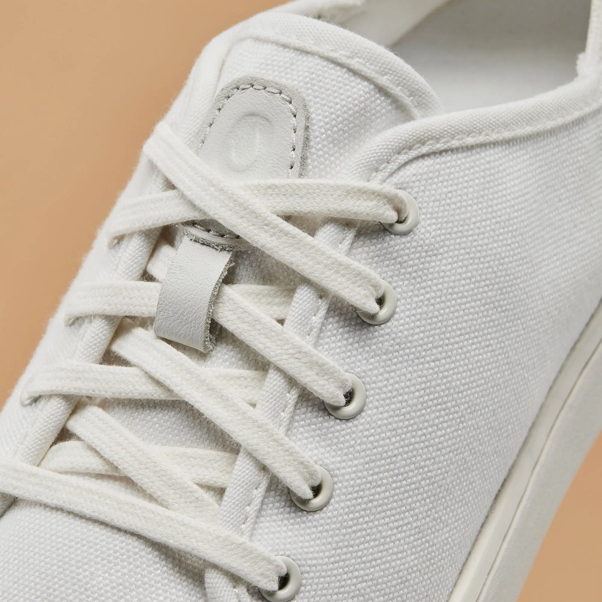 OluKai Pehuea L Canvas Women's Sneakers - Bright White - Image 2