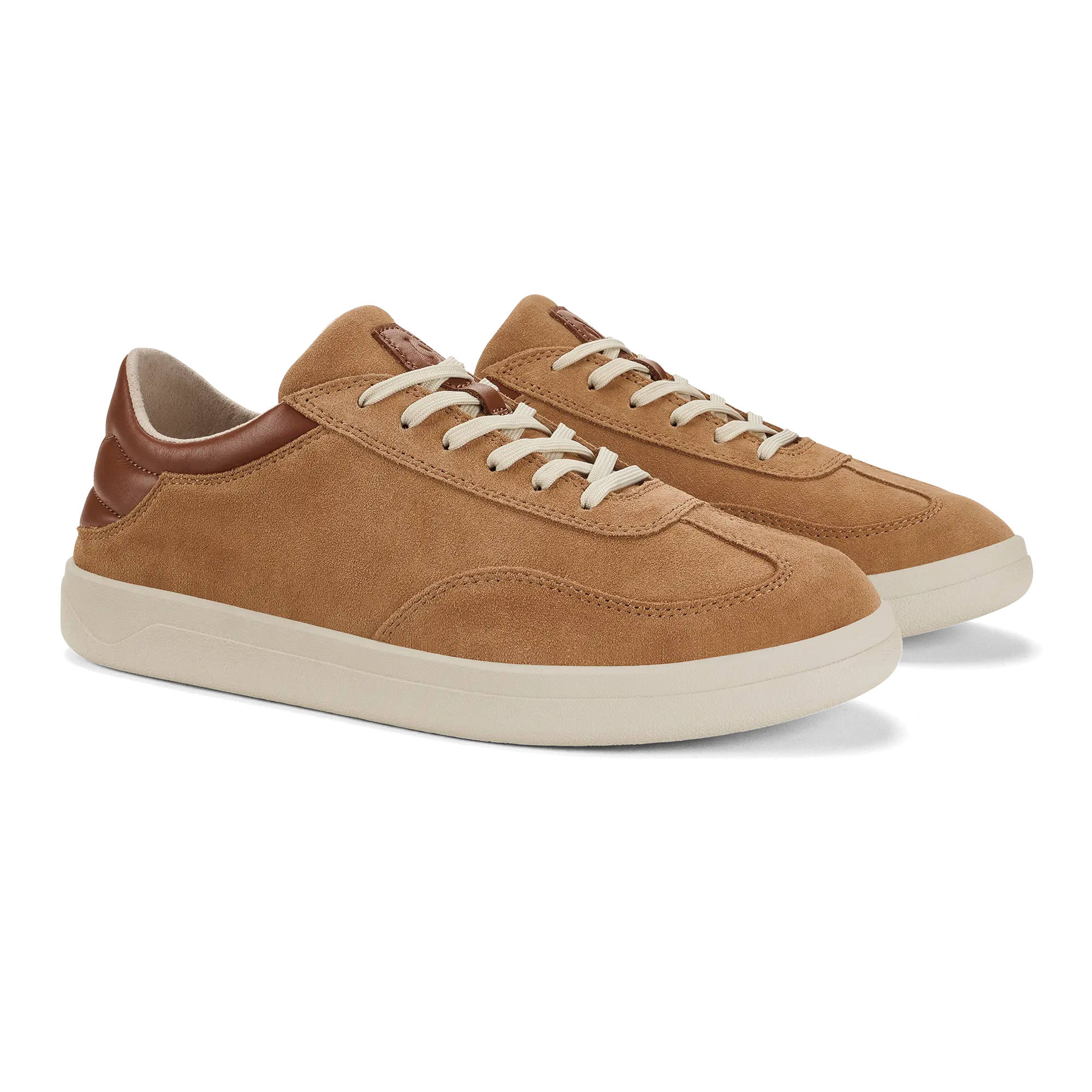 P nini Suede Men's Leather Sneakers - Tan / Toffee - Image 6